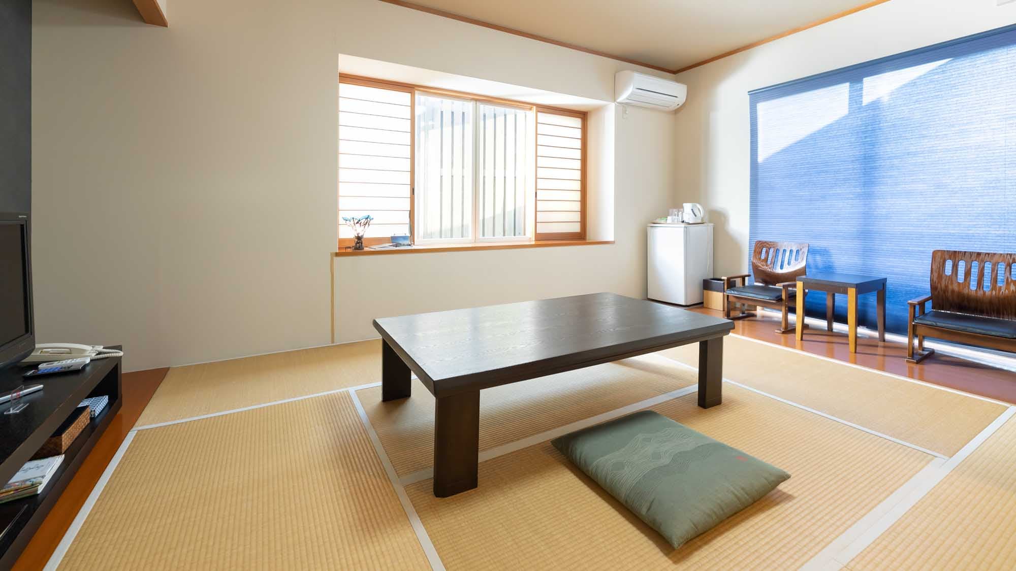 Ao-Ao [Non-merokok] kamar bergaya Jepang 8 tikar tatami 2 kamar / ruang tamu