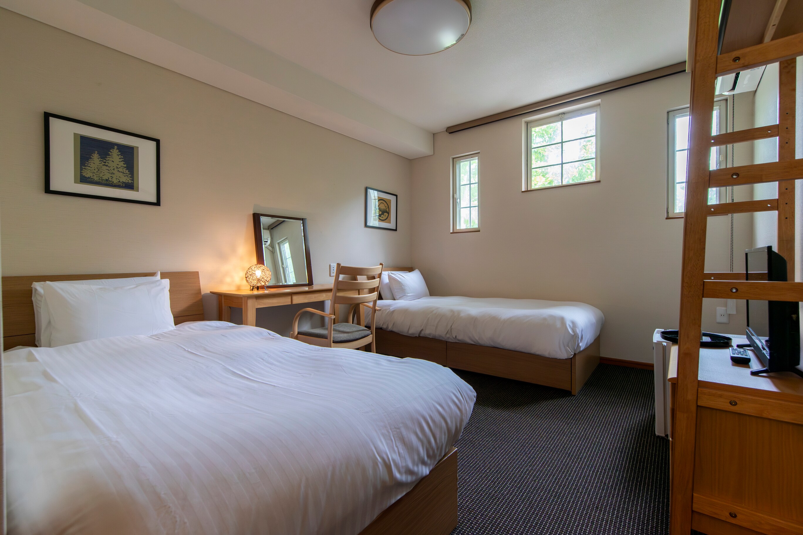 Twin room in main building