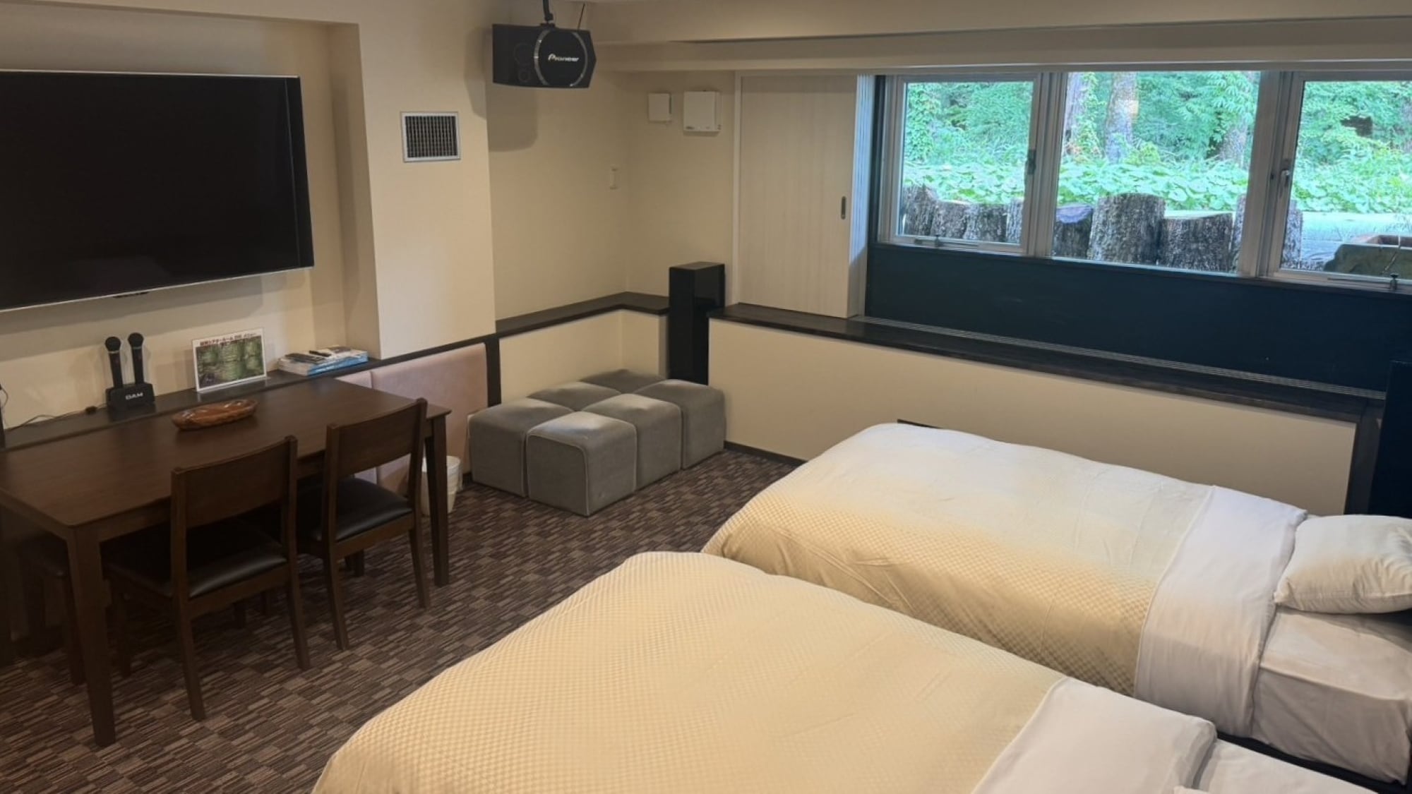Western-style twin room (with karaoke)