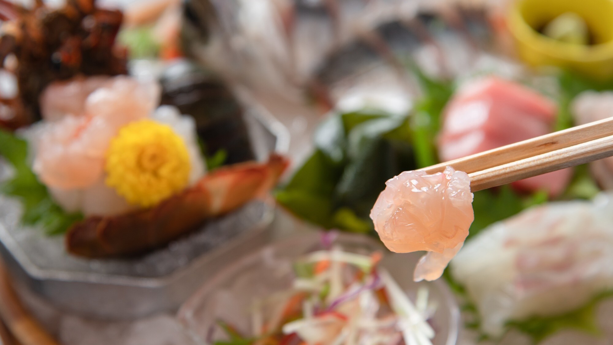 *[Bữa tối] Thật ngon và hấp dẫn không thể cưỡng lại! Sashimi tôm hùm (ví dụ)