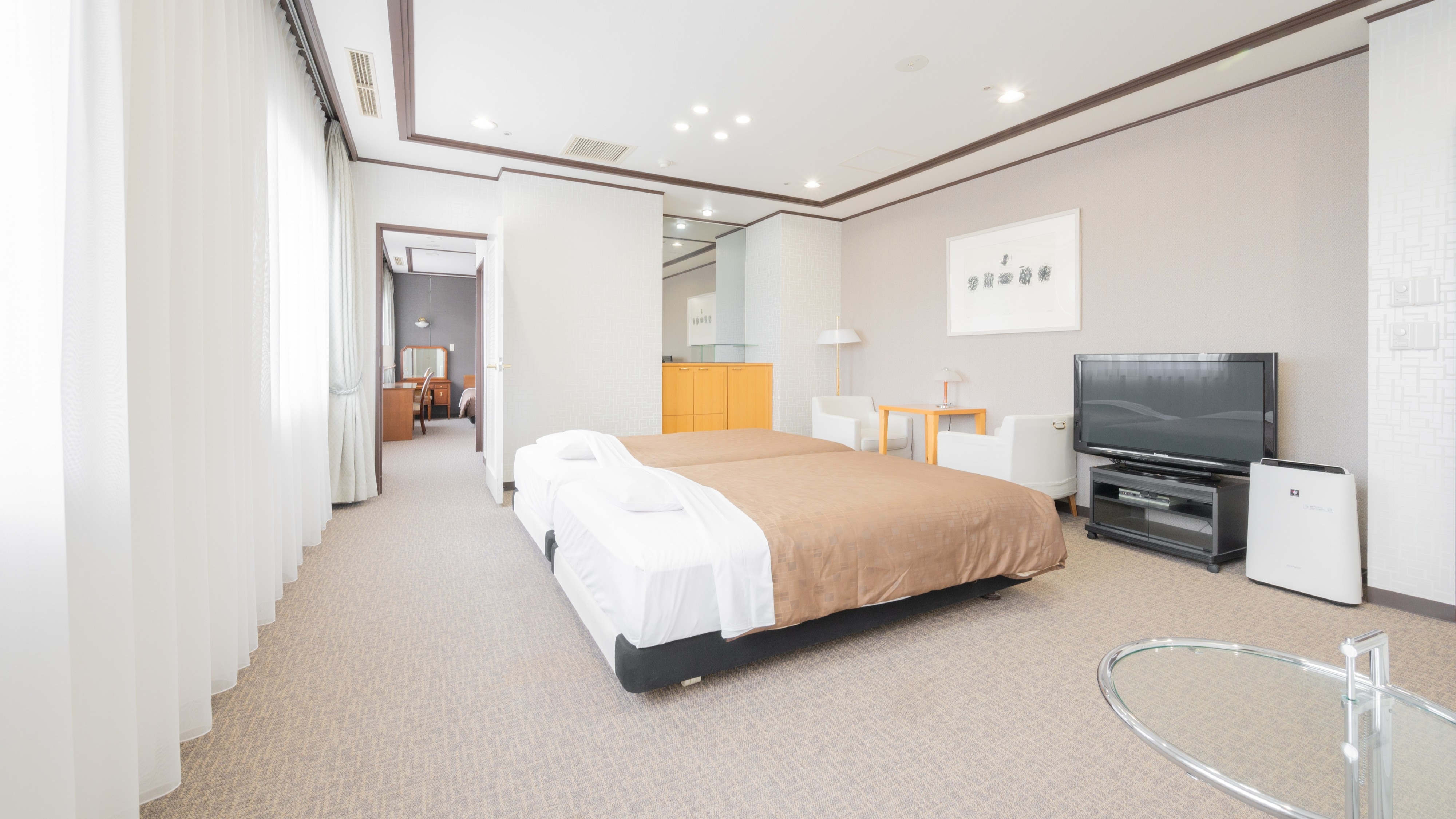 Top floor Deluxe 4 Bed Room (60m²) Bed width 120cm