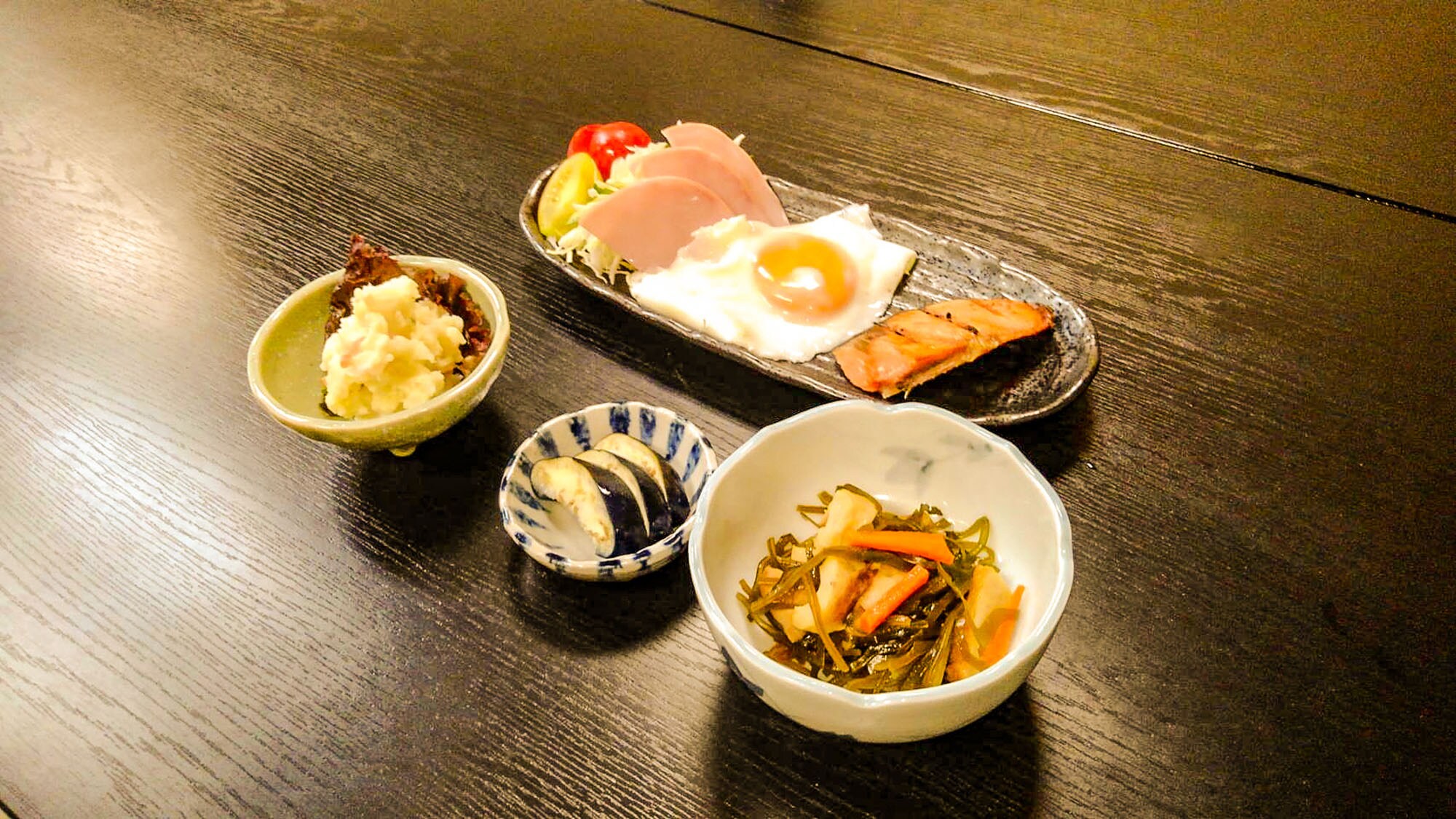 ・[Breakfast example] A Japanese breakfast that will fill your body