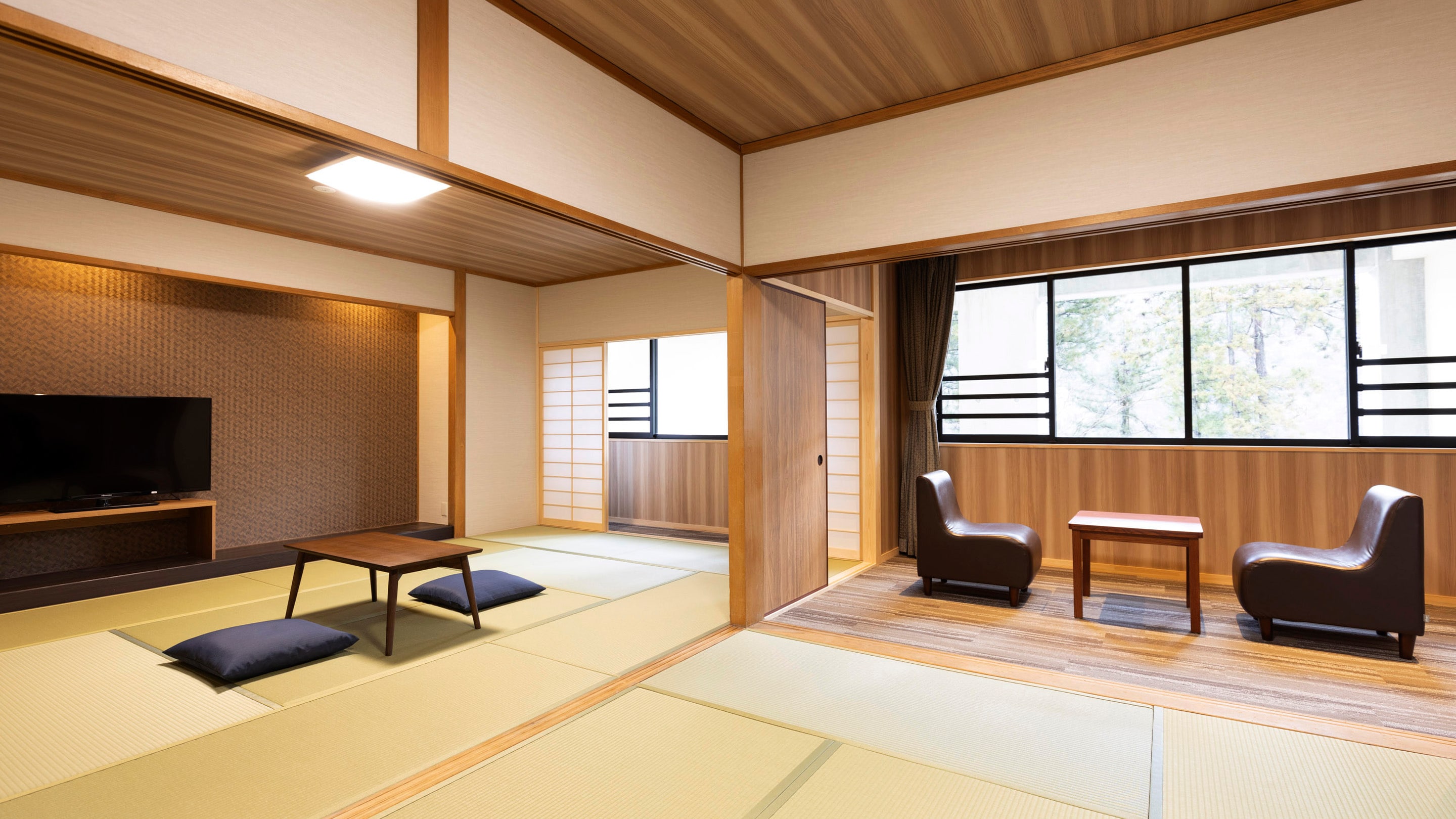 Kamar Superior bergaya Jepang *Contoh kamar tamu
