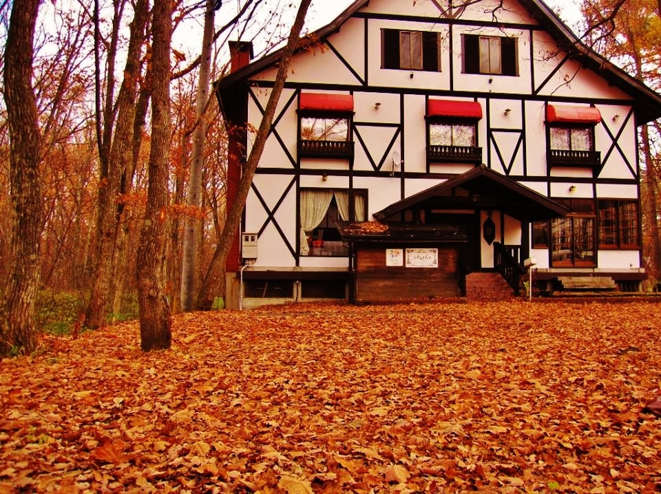 Scala exterior in autumn