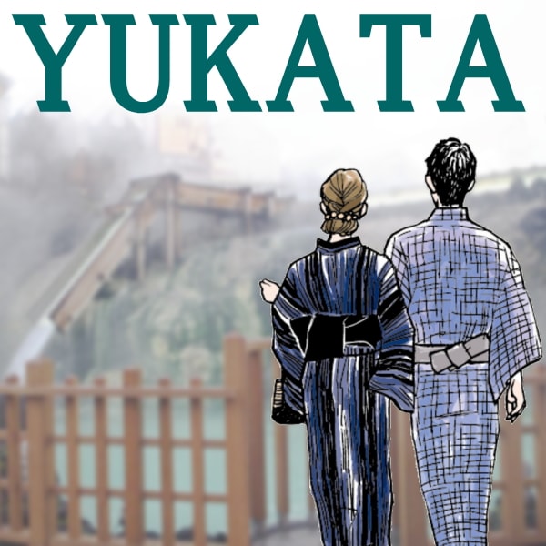 Plan with colored yukata
