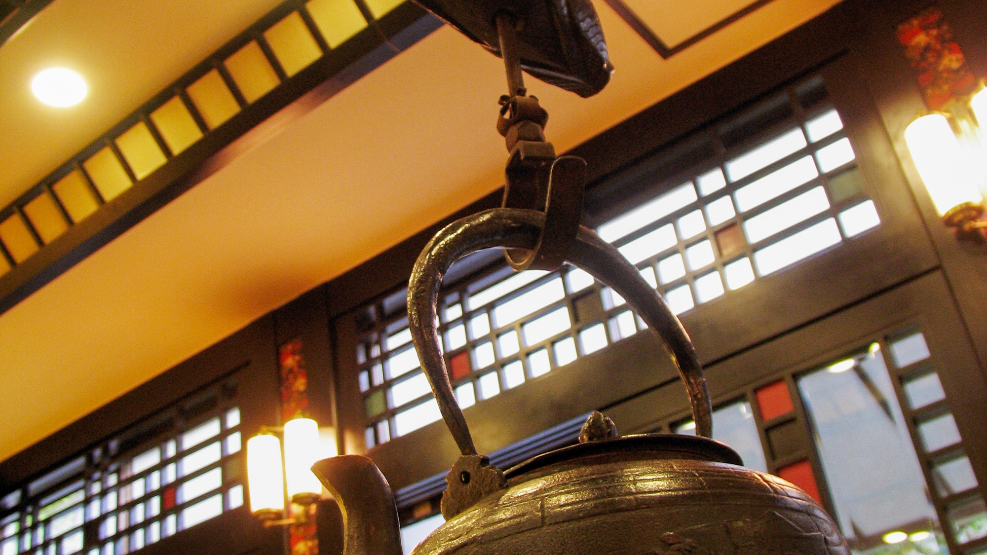 [Lobby] Classic atmosphere with the atmosphere of Taisho romance