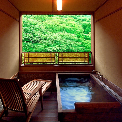 带露天浴池的日式房间“藏王间”