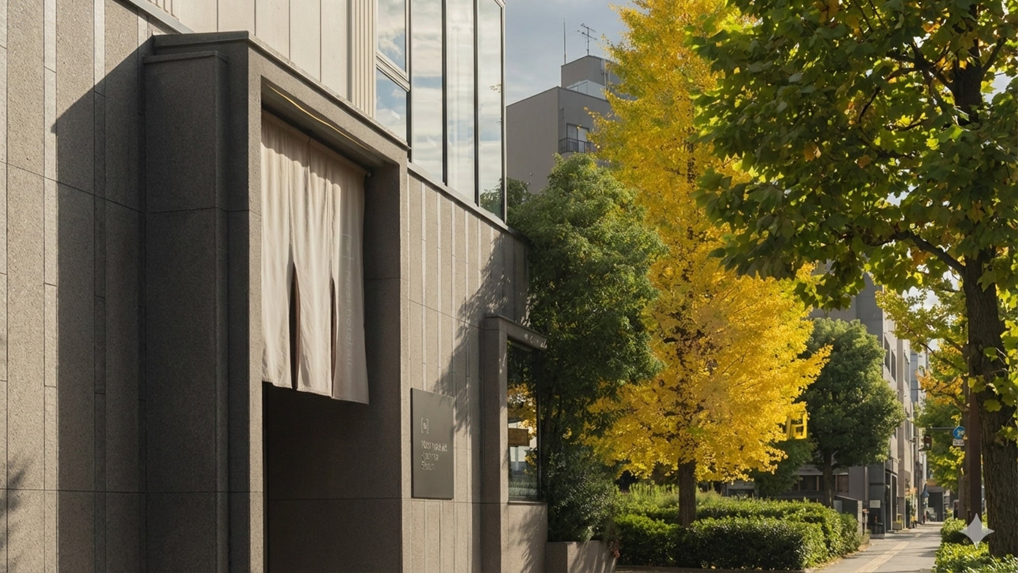 Nest Hotel Orto Kuramae Station: A charming entrance