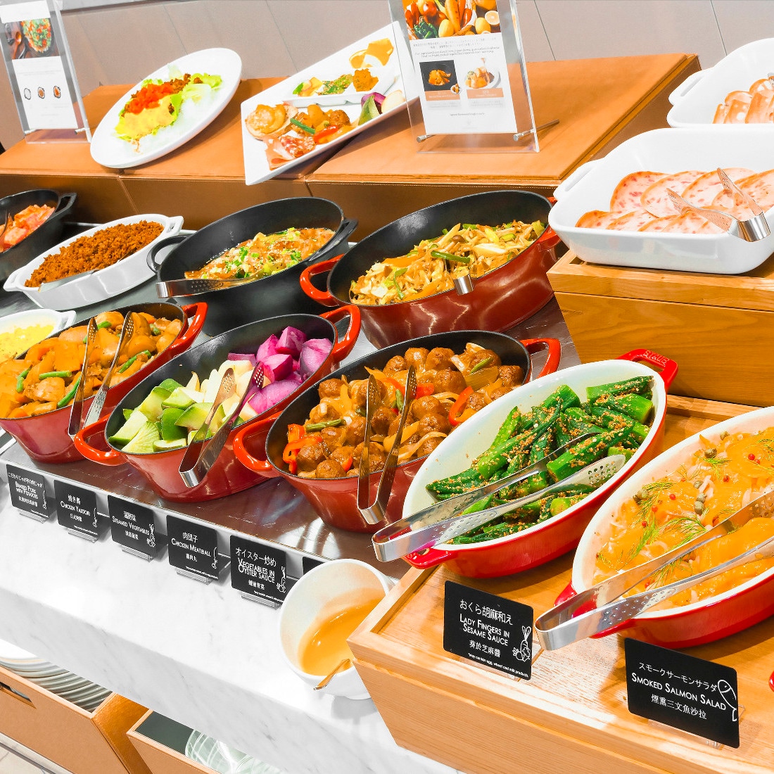 Breakfast buffet