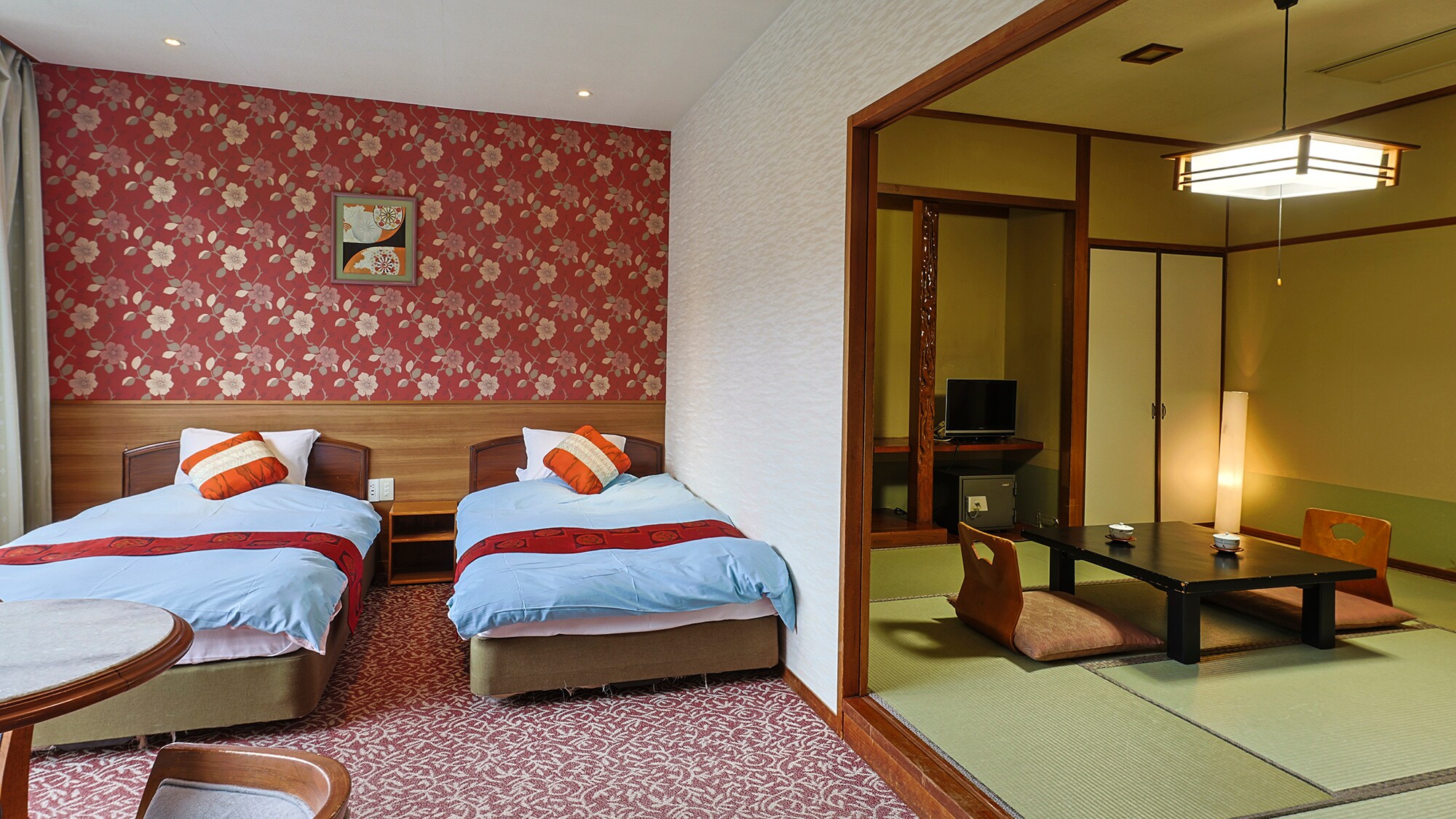 Phòng theo phong cách Nhật-Tây | Khuyến khích cho chuyến đi 3 thế hệ! Rộng rãi 50 mét vuông