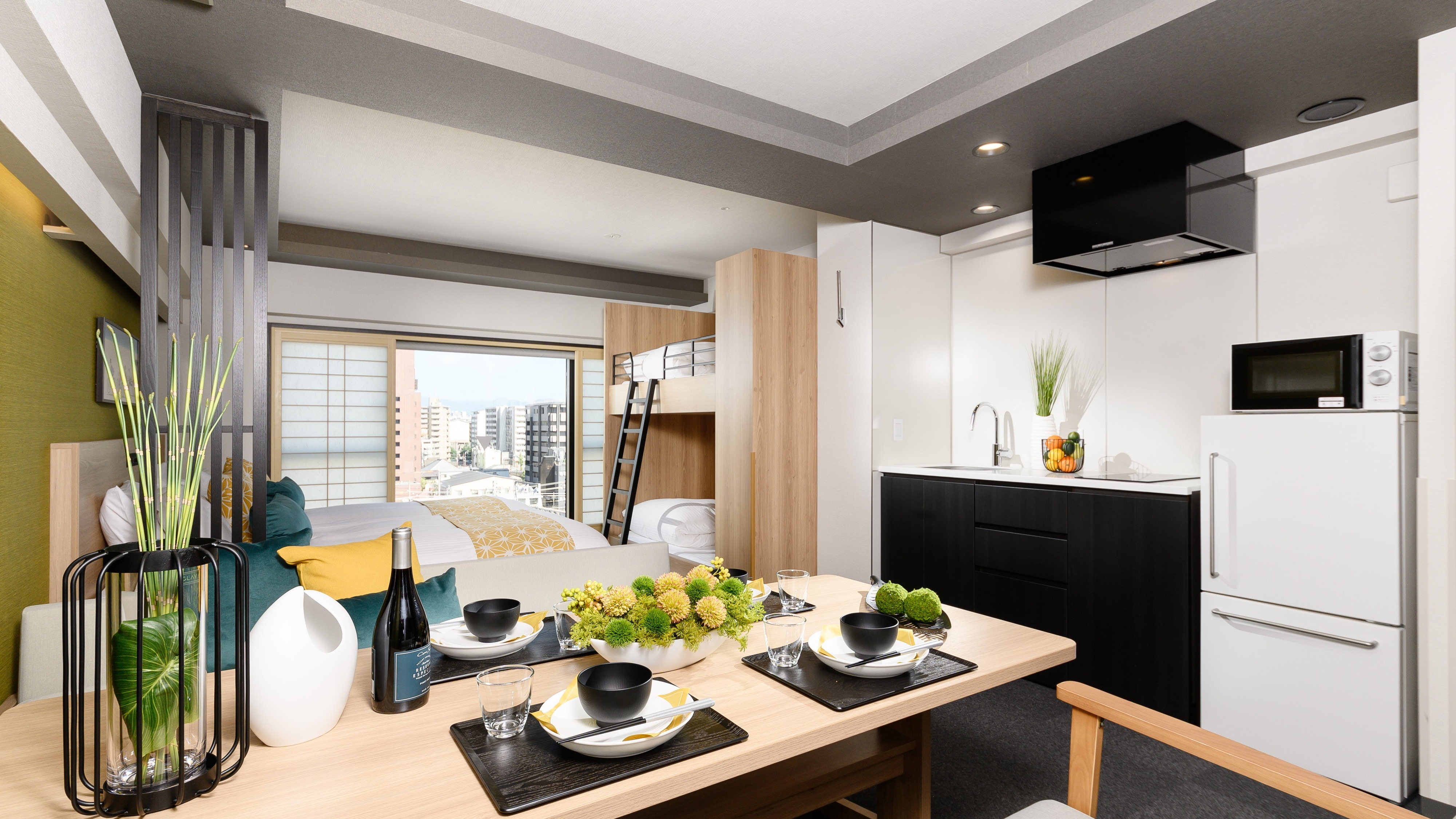 Enjoy meals in the spacious dining area