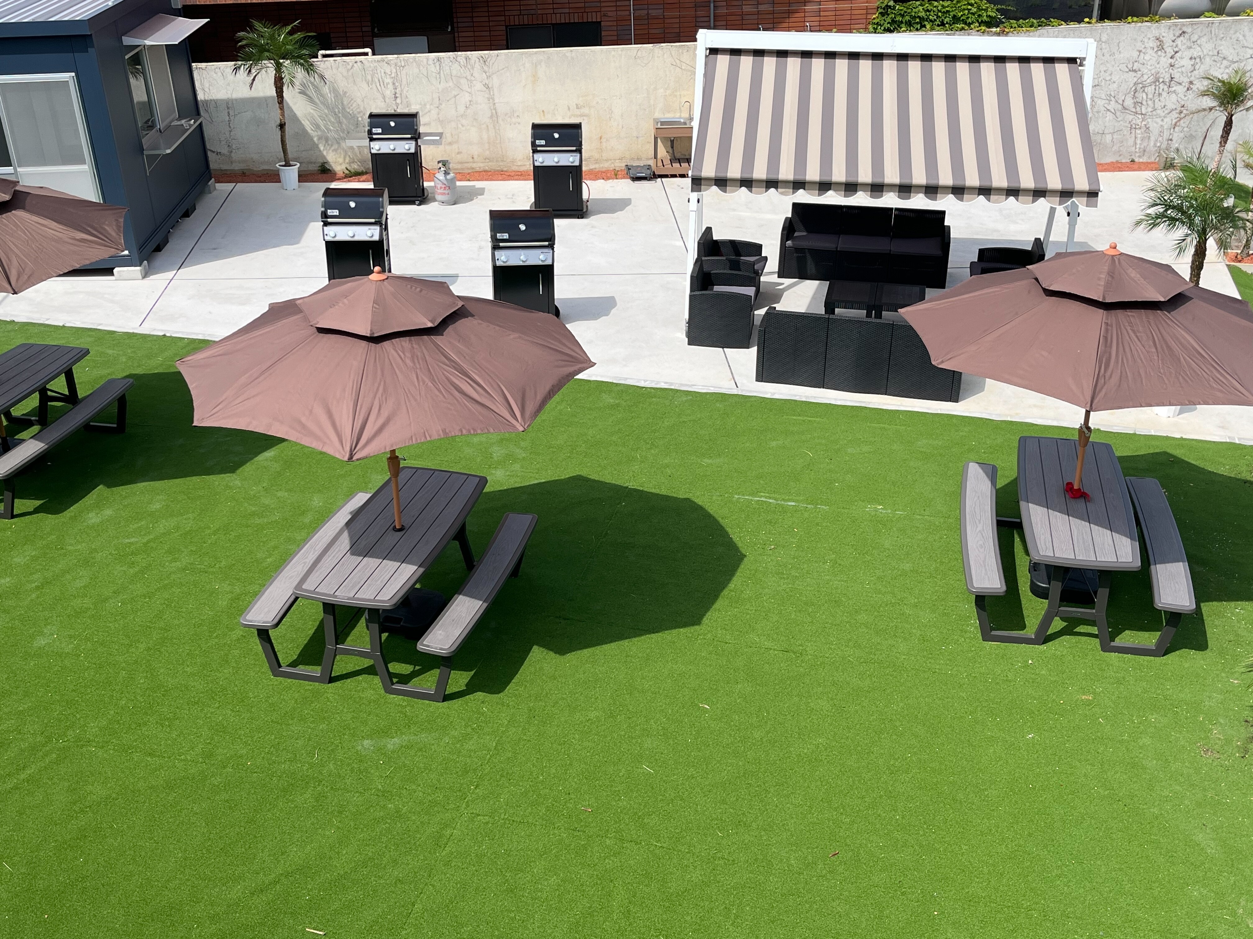 barbecue garden