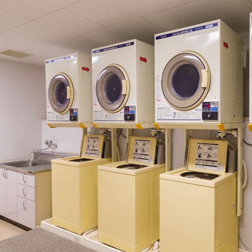 ■Facilities■Equipped with a coin laundry to fully support your long-term stay!