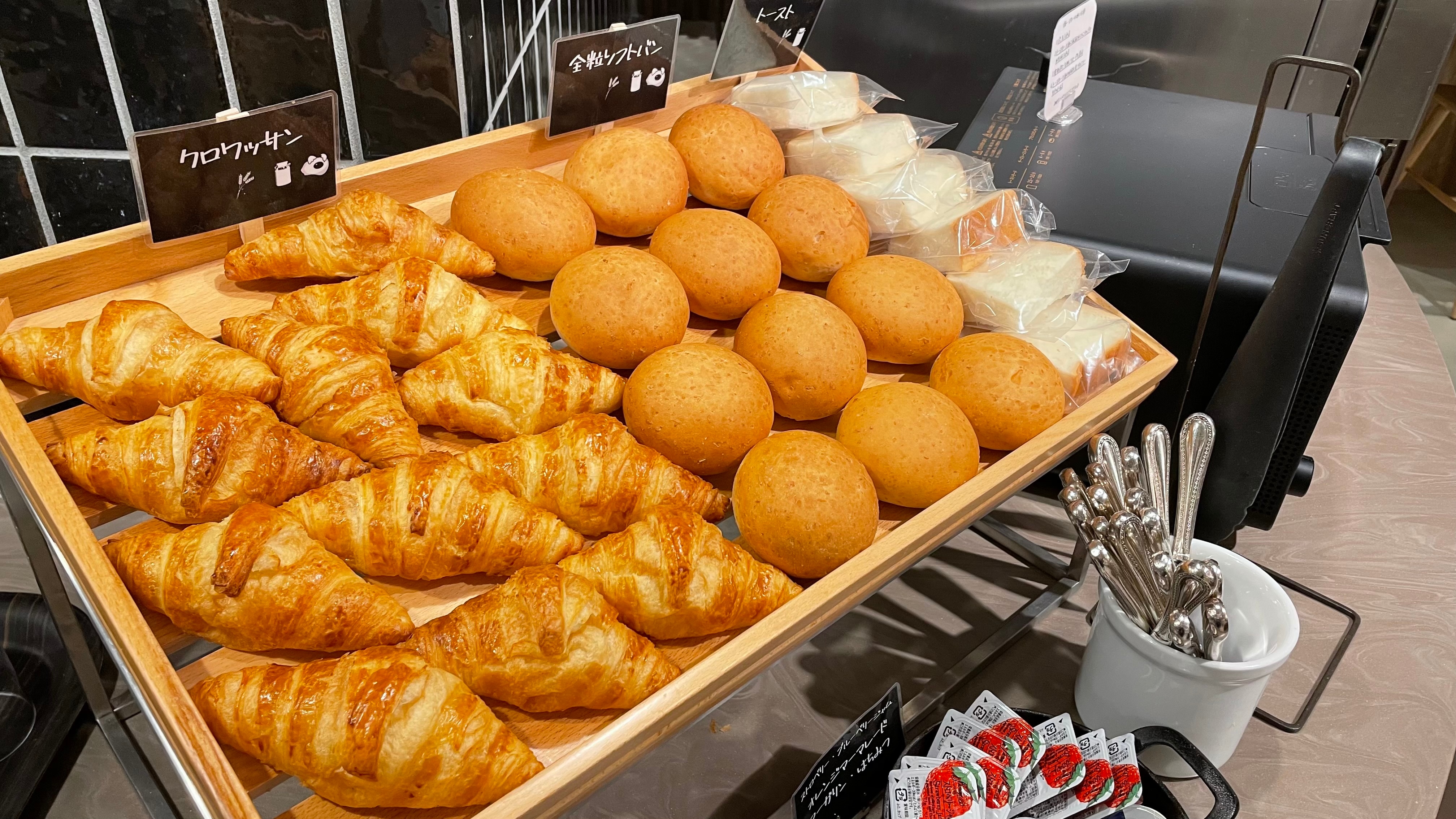 Freshly baked bread