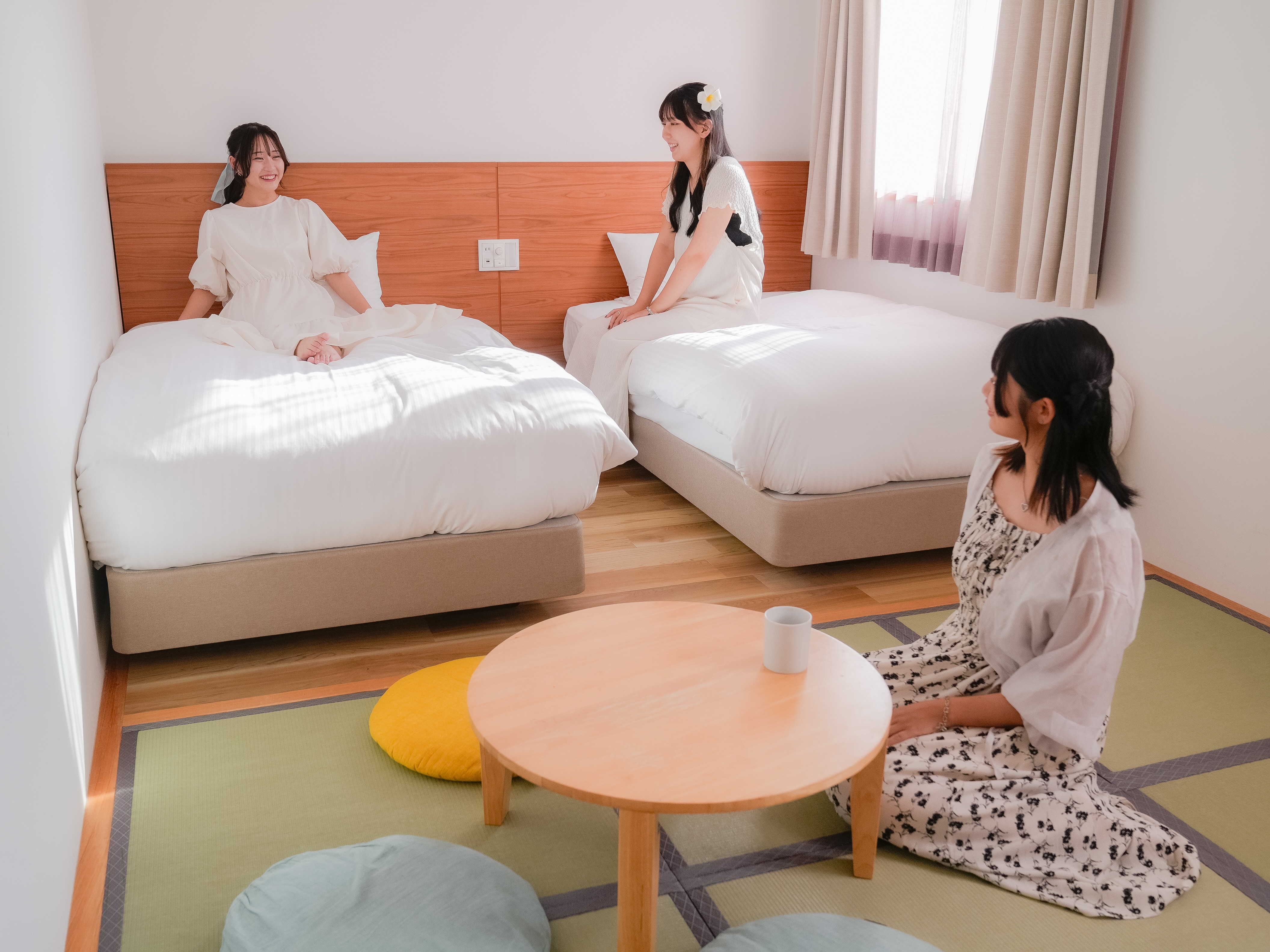 [New building: Japanese-Western style room] Usage image