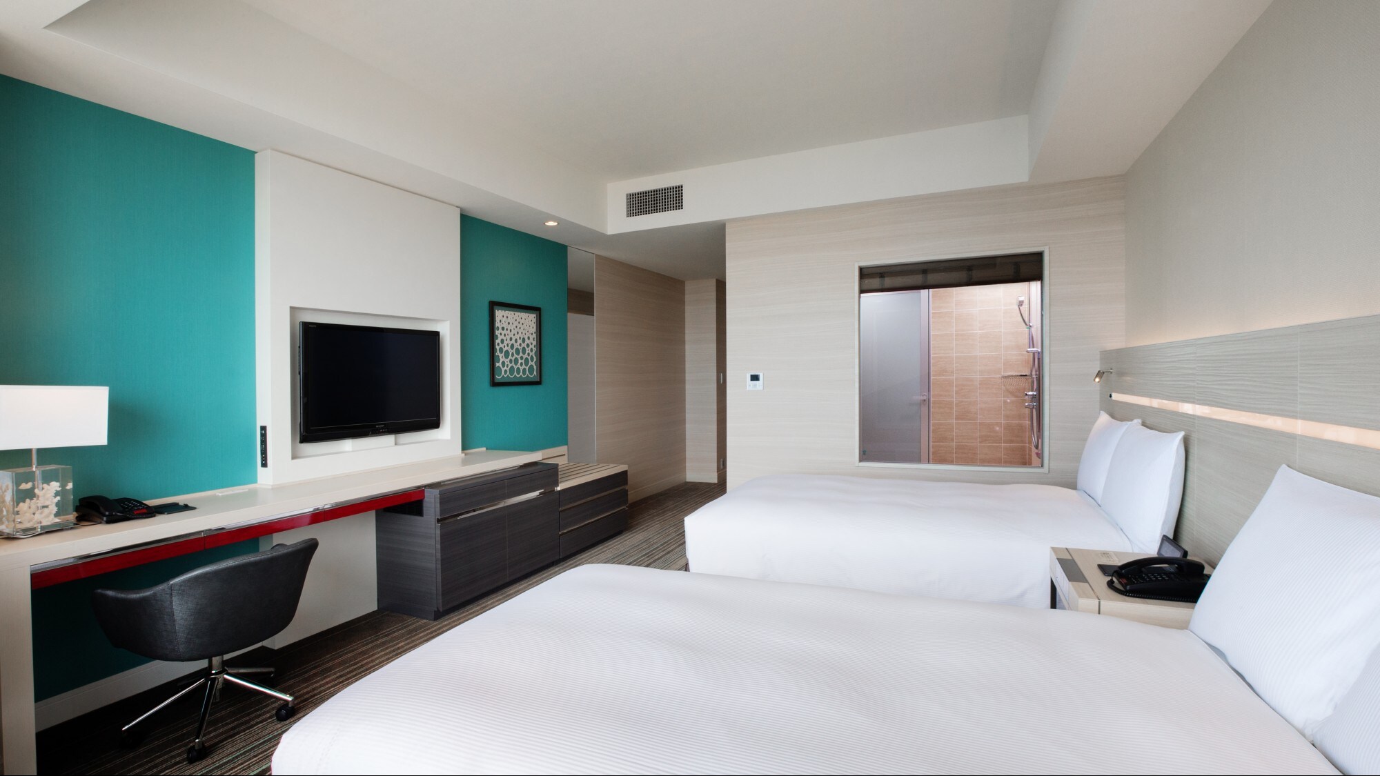 Twin room with balcony