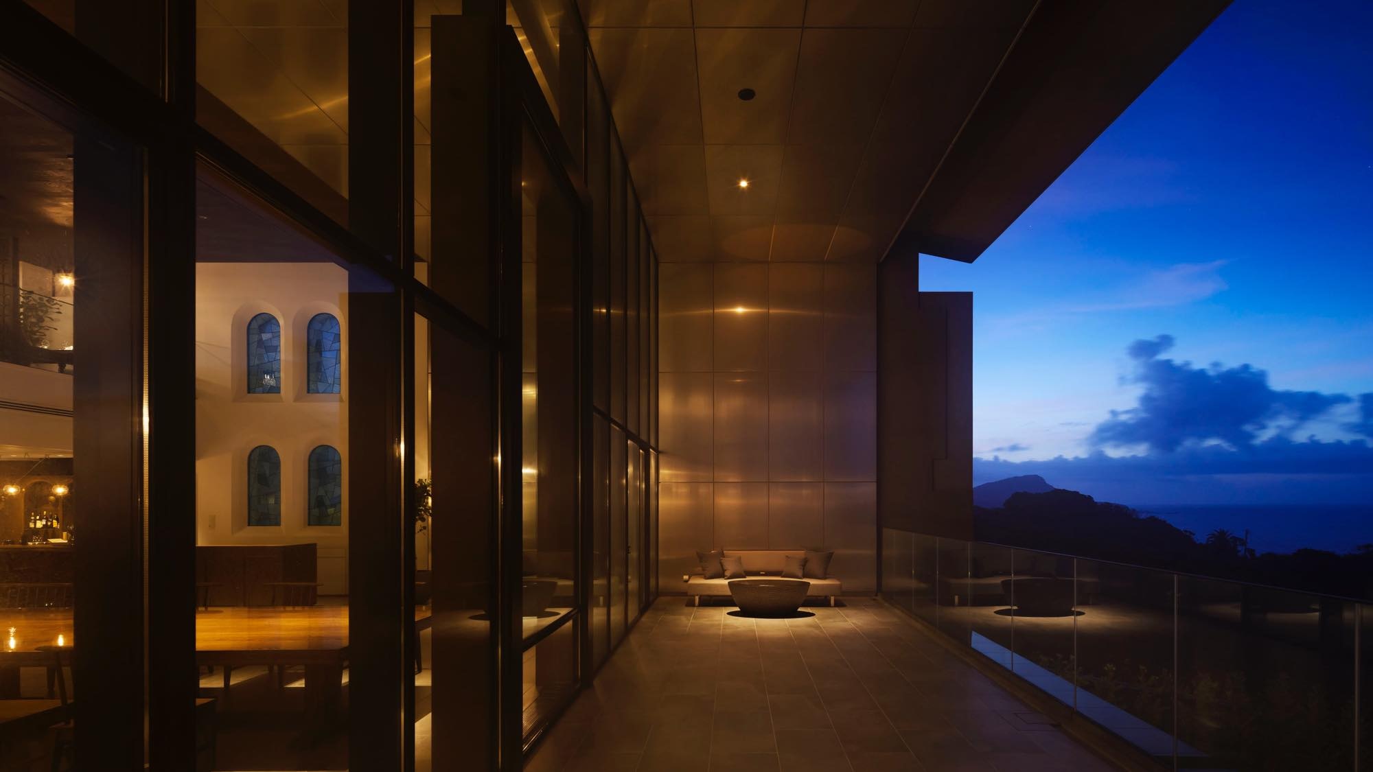 lobby terrace