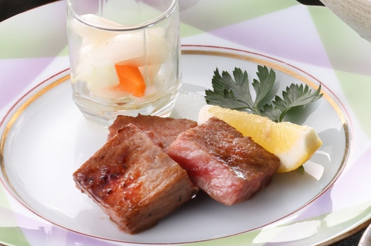 【晚餐示例】山口牌黑毛和牛“Kirameki牛排”