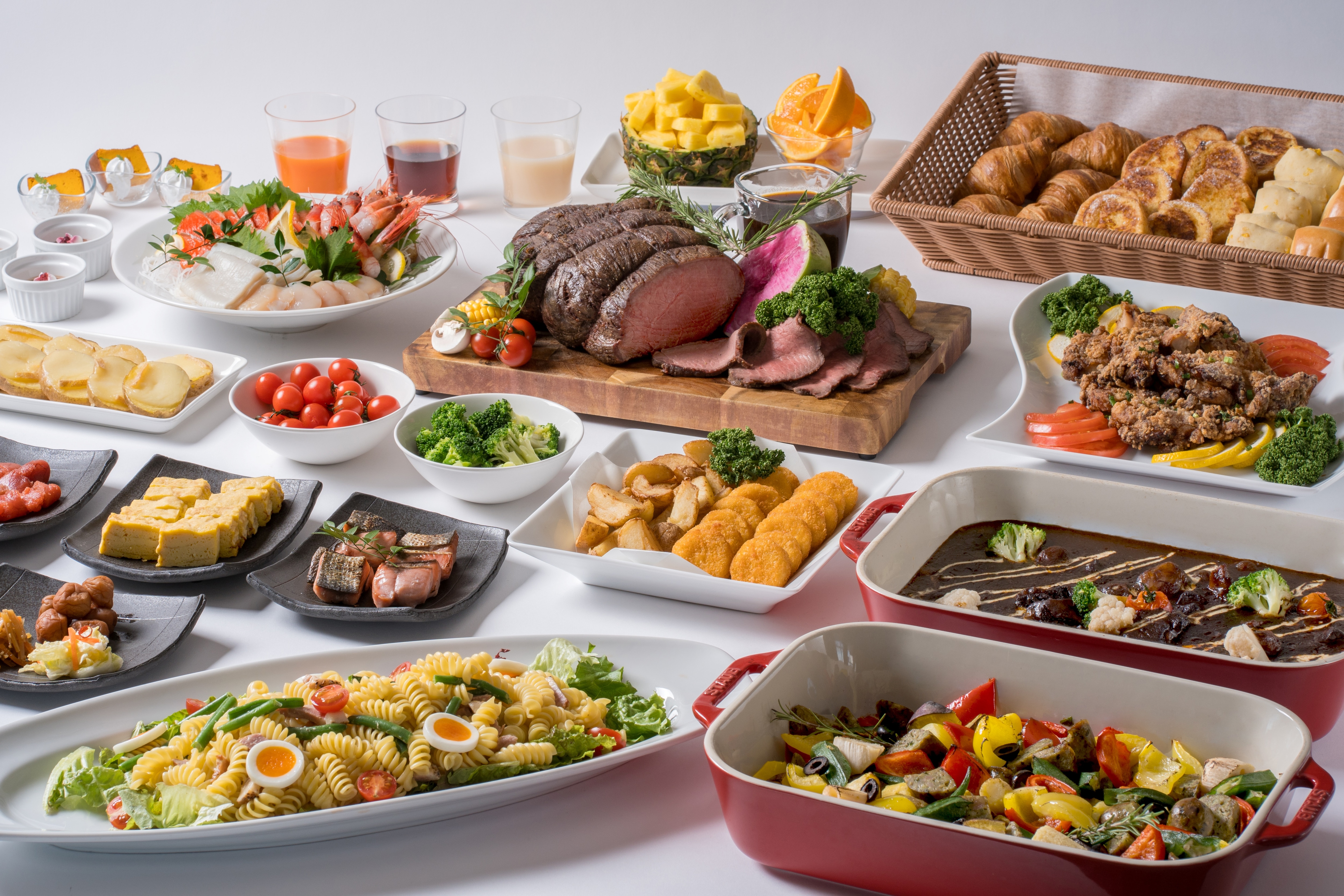 Breakfast buffet - Menu example -