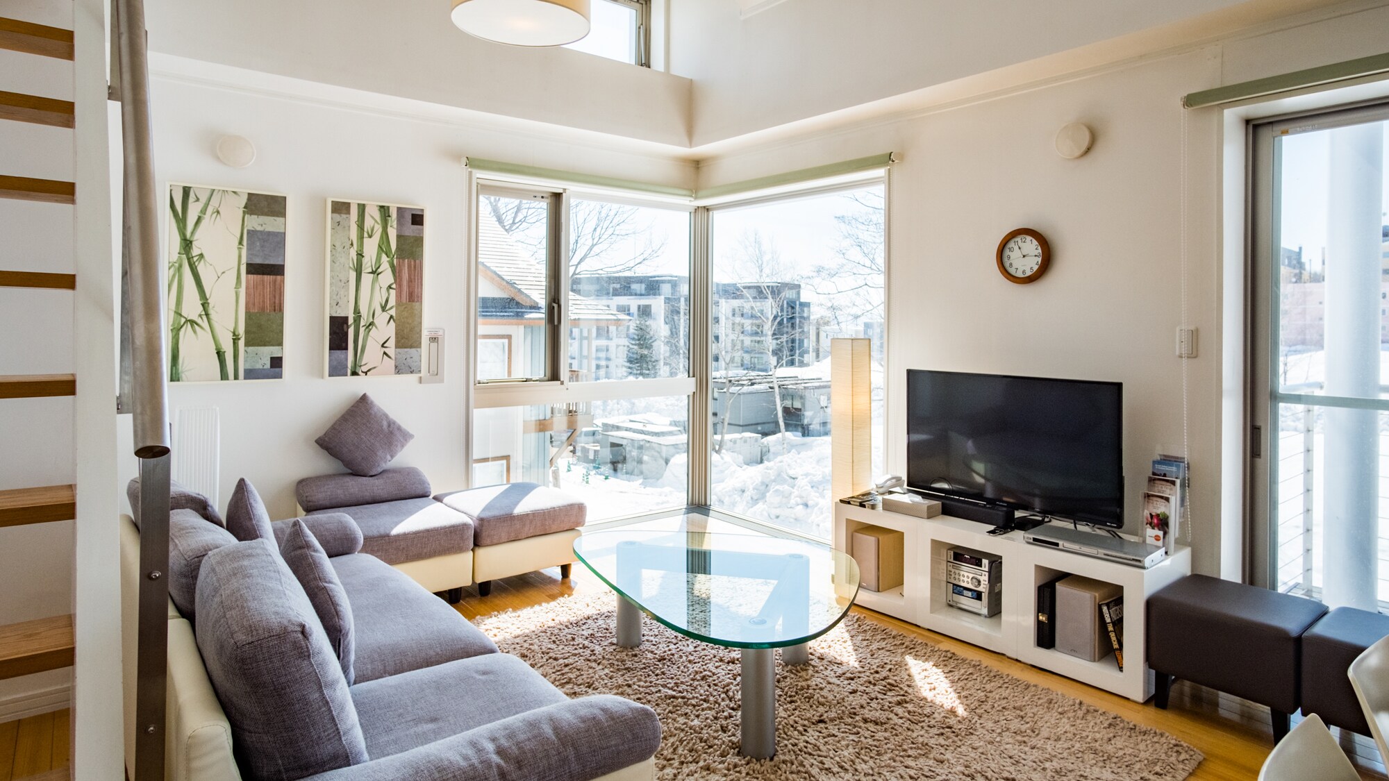 Unique interior design that changes depending on the room