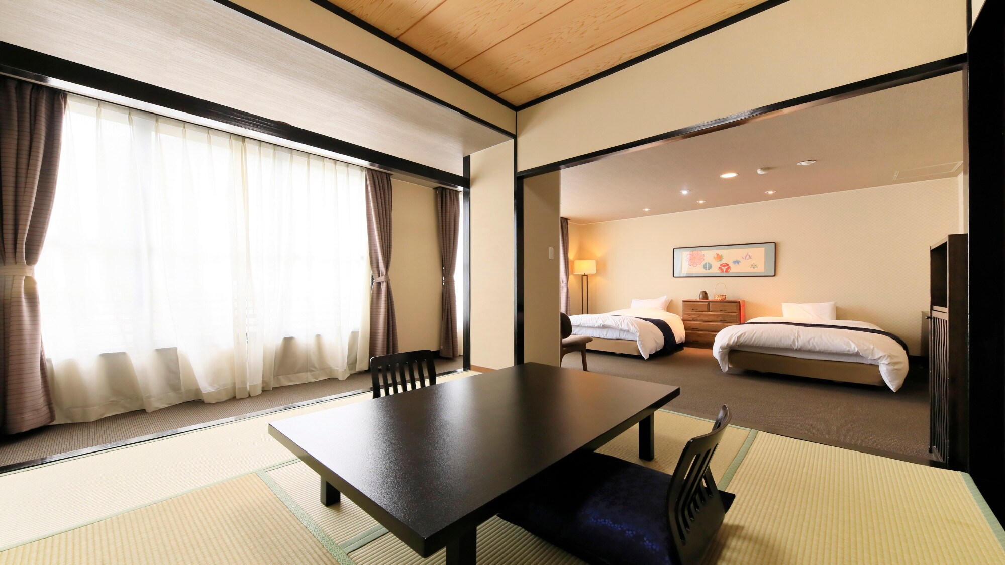 Kamar bergaya Jepang-Barat