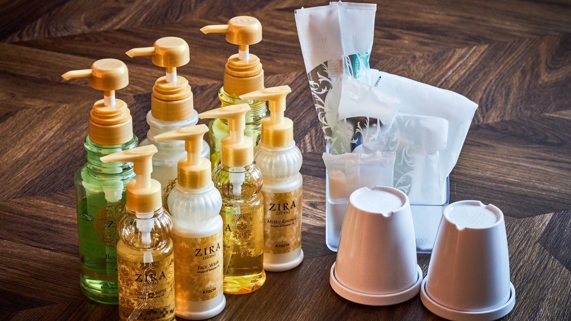 房內設施齊全，女性也能安心入住。