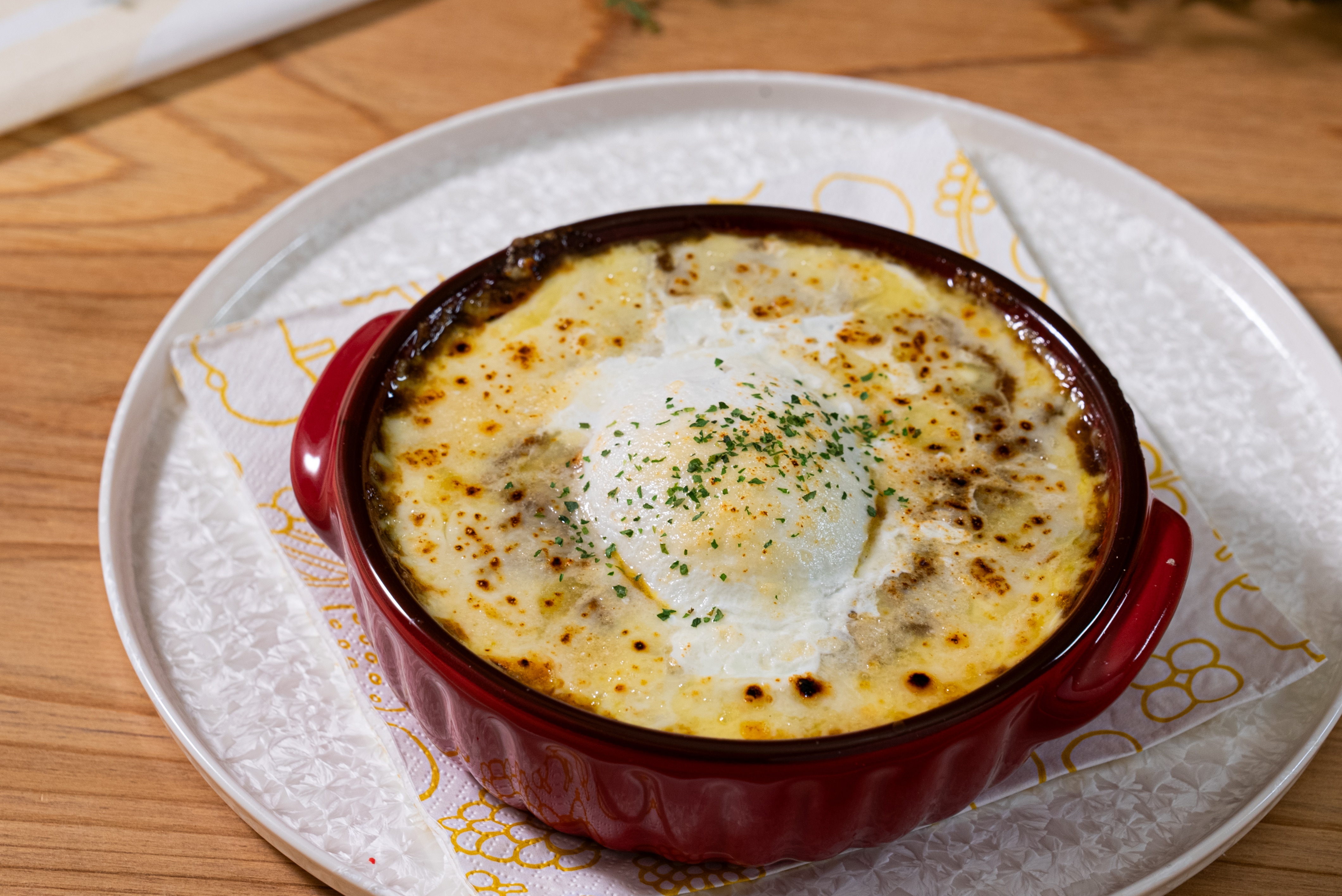 Baked curry doria