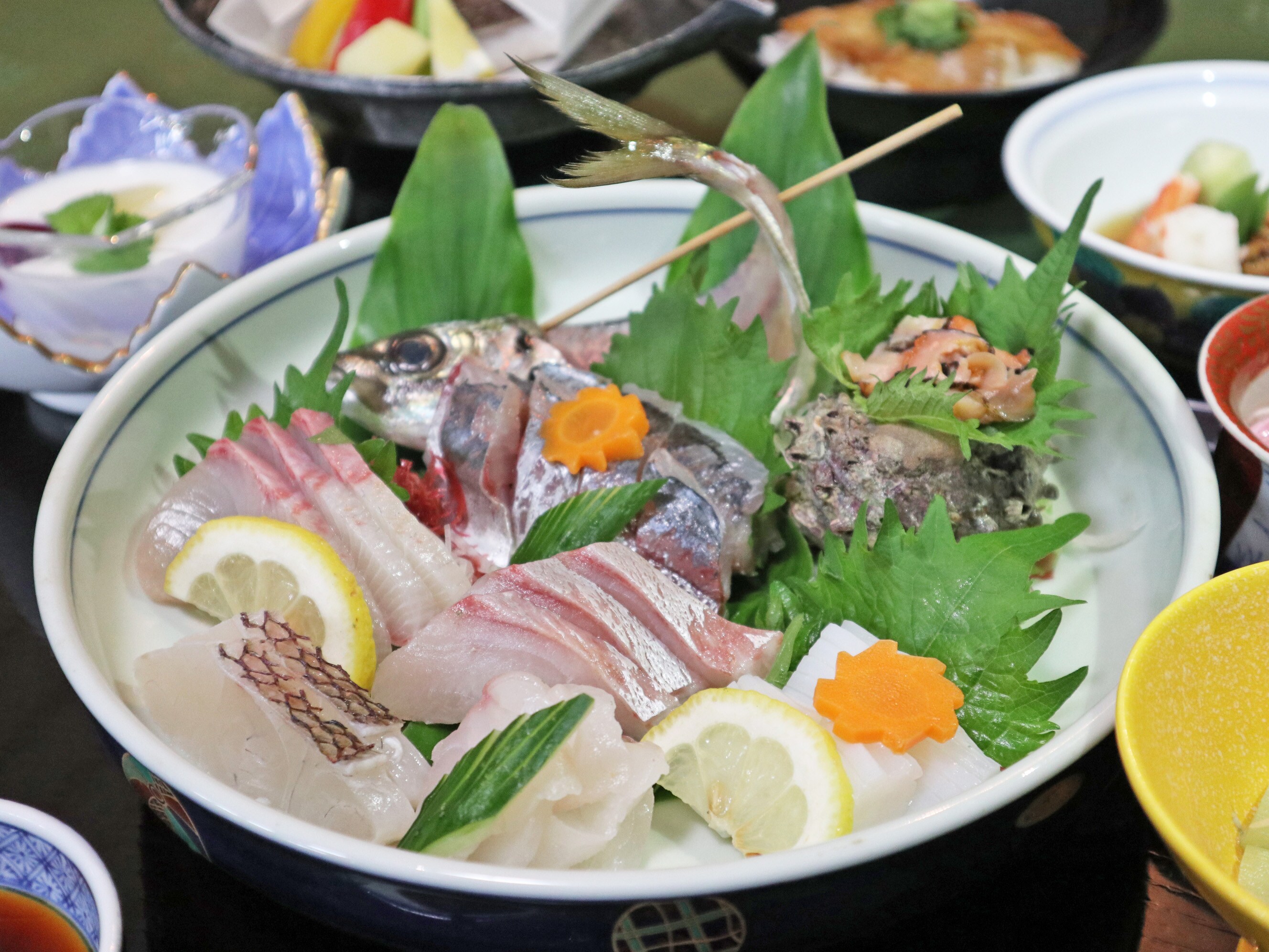 Seafood plan menu image