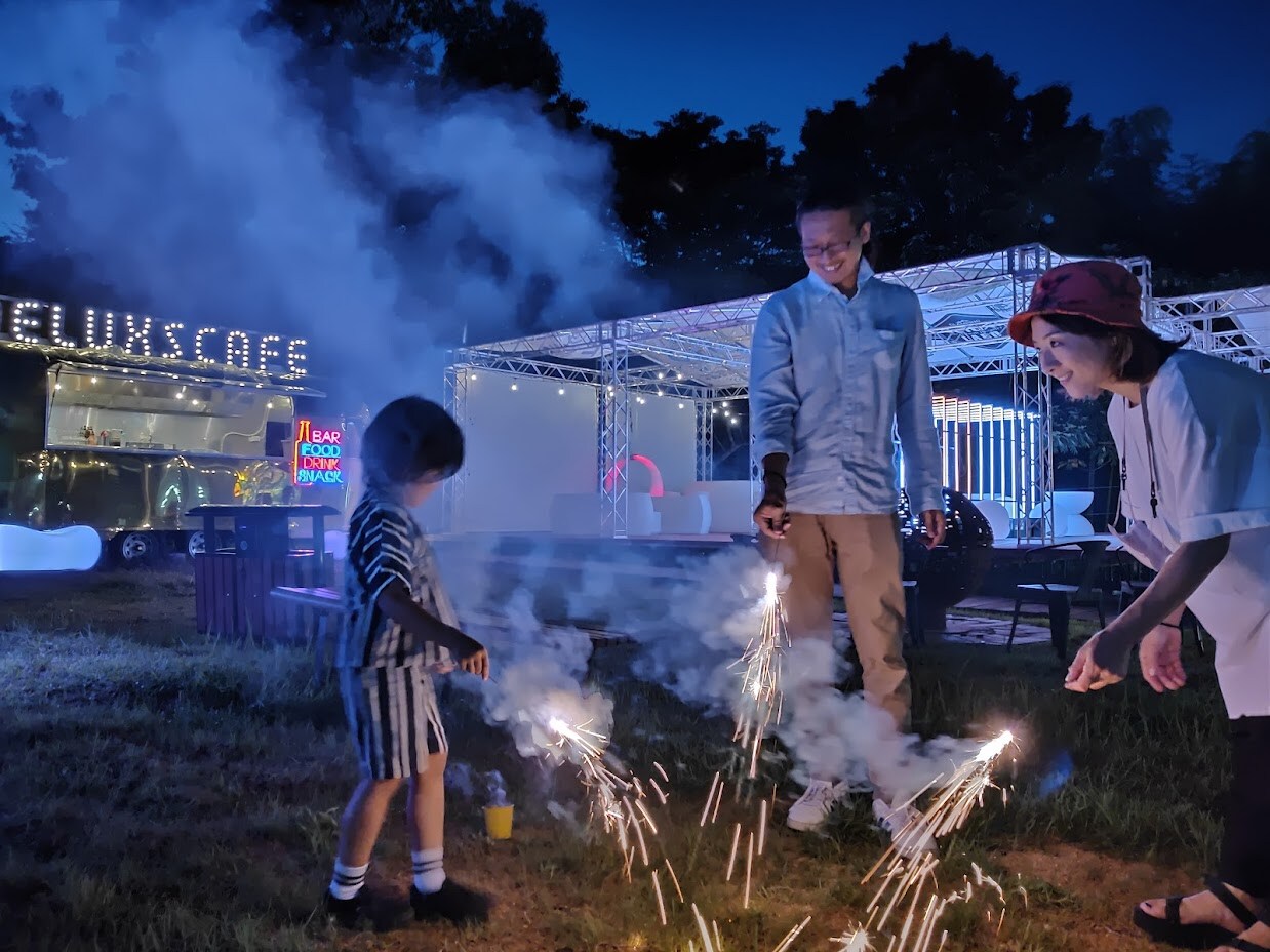 You can also do fireworks!