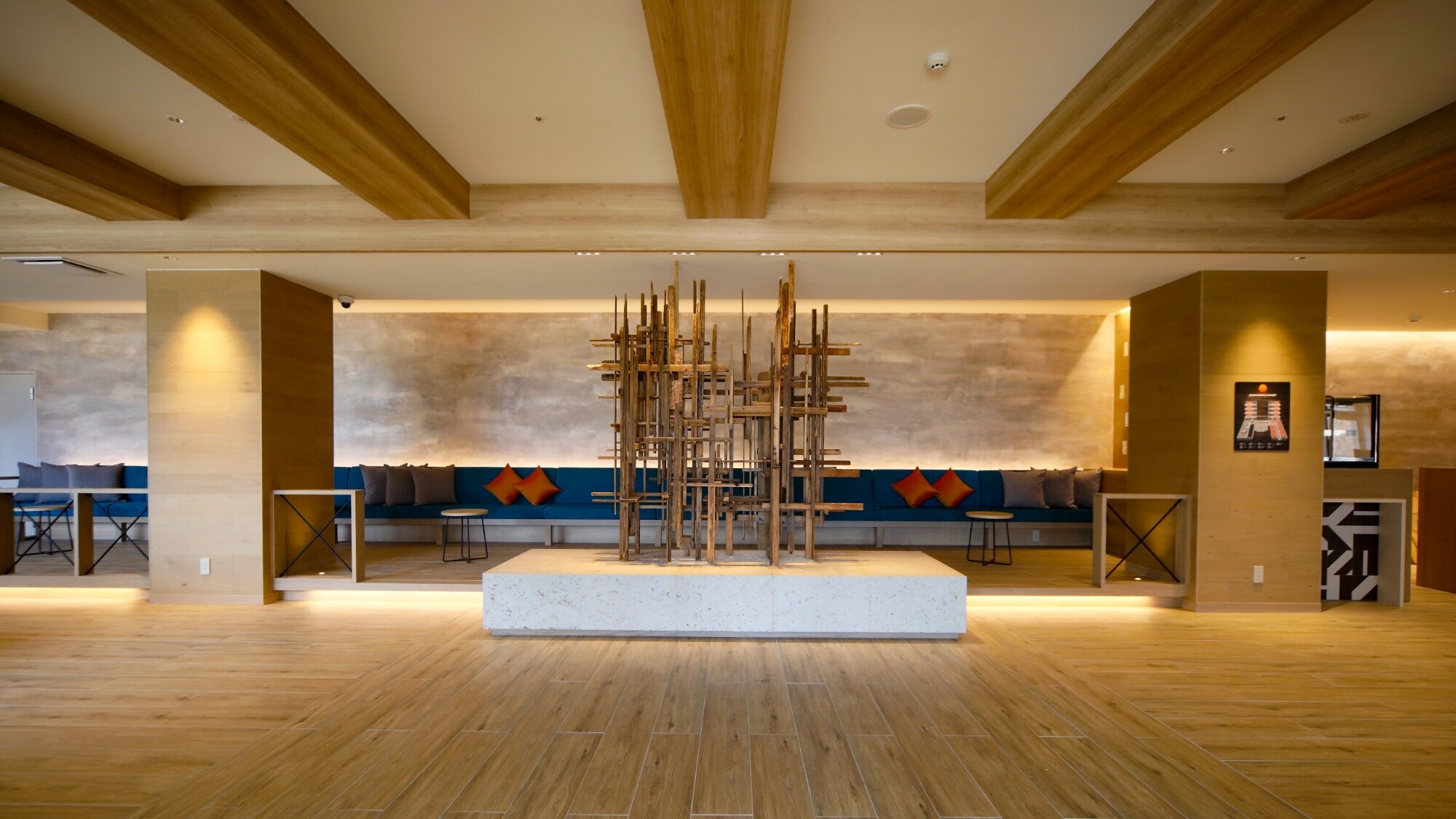 [Lobby] Spacious and relaxing lobby.