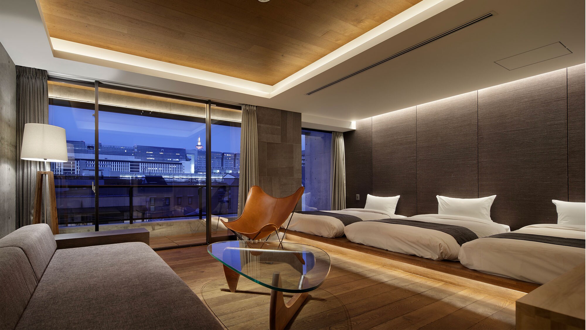 Studio with living room
