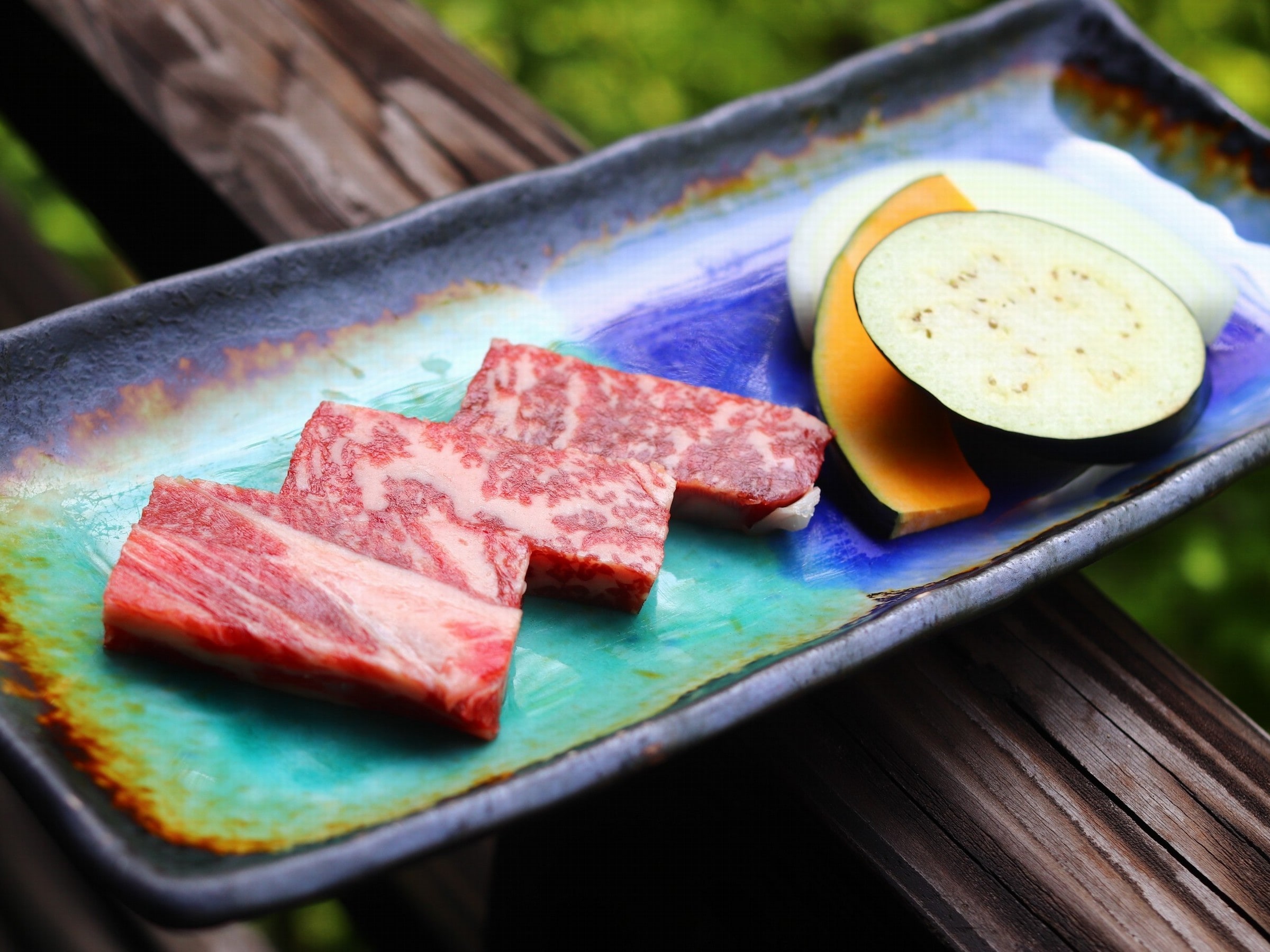 [Supper] Standard plan / Kumamoto [Ajisai beef] lava grilled