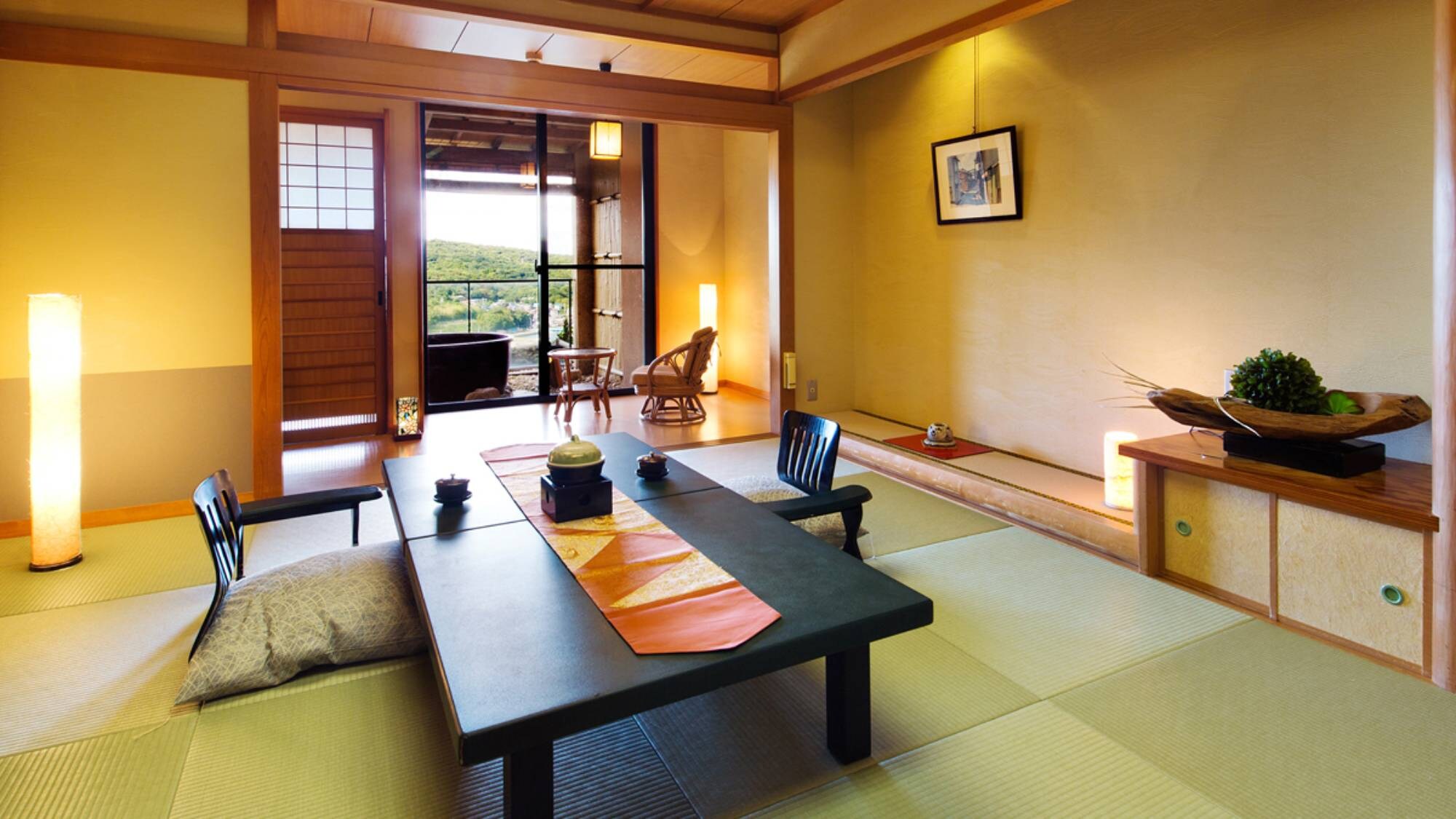 [Sea side <with open-air bath> Japanese-style room] "Adult's private space" with Japanese & ldquo;