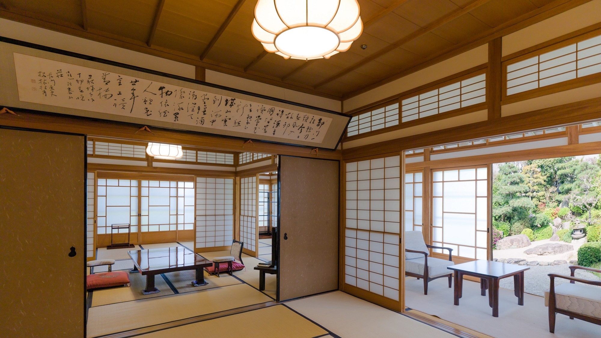 独栋特别客房「VIP Room Kao」 日式房间 8张榻榻米+8张榻榻米+14张榻榻米