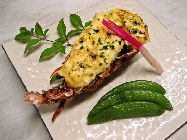 이세 새우 타르타르 구이