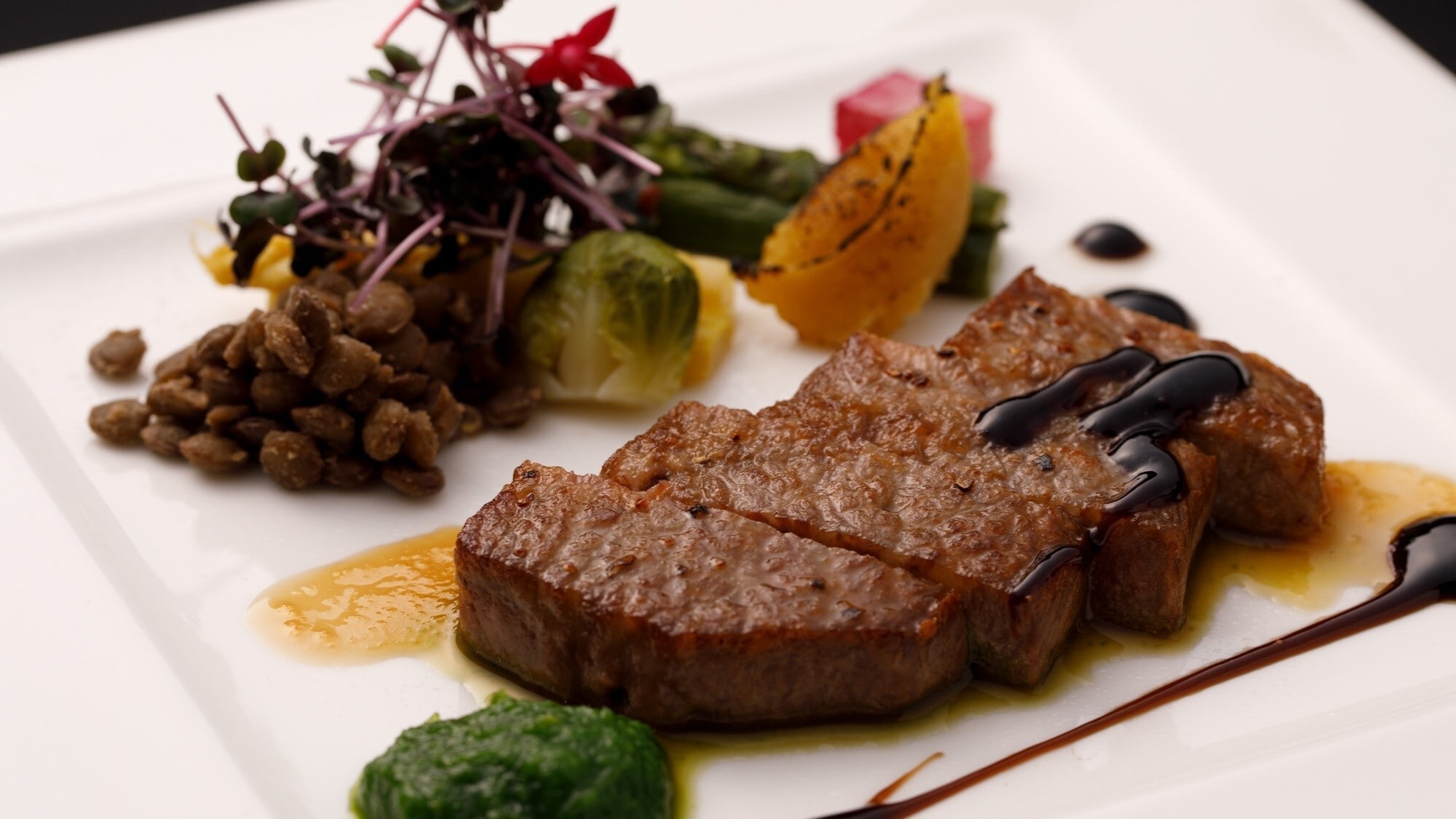 [2025: ฤดูร้อน] ตัวอย่างคอร์ส Oita Wagyu Premium Kaiseki