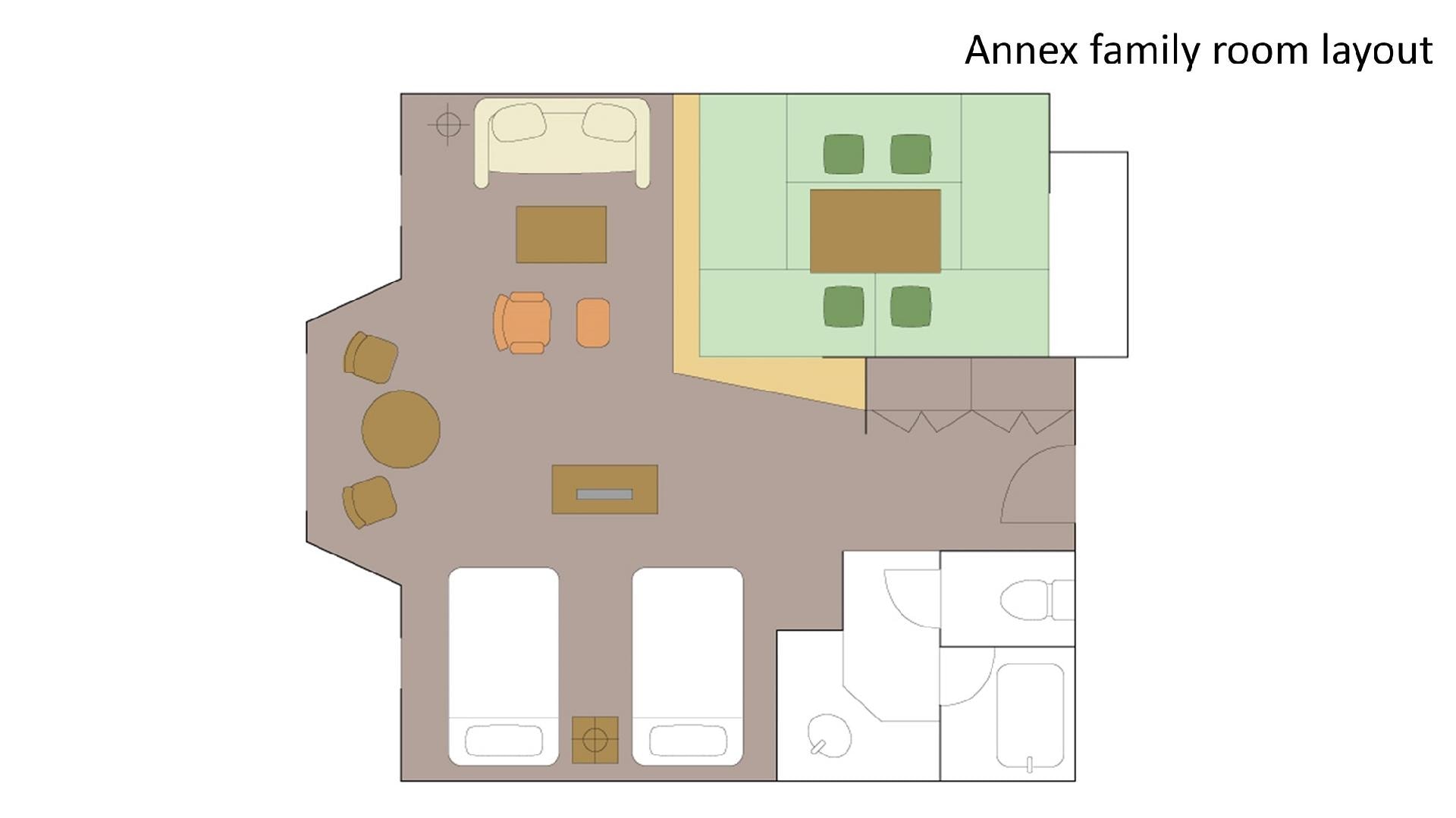 [房間] 別館家庭房（及洋室）格局