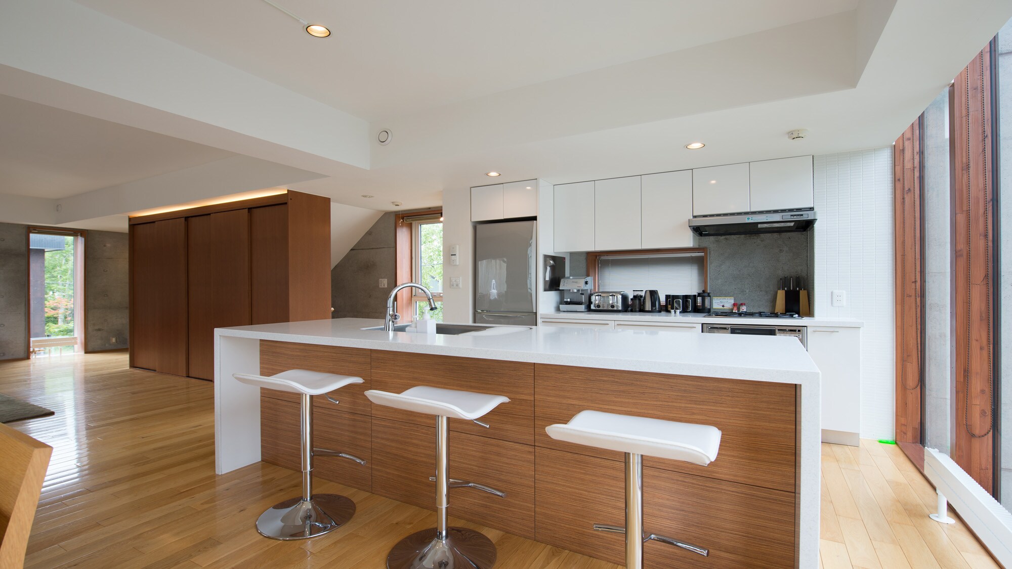 Stylish kitchen counter