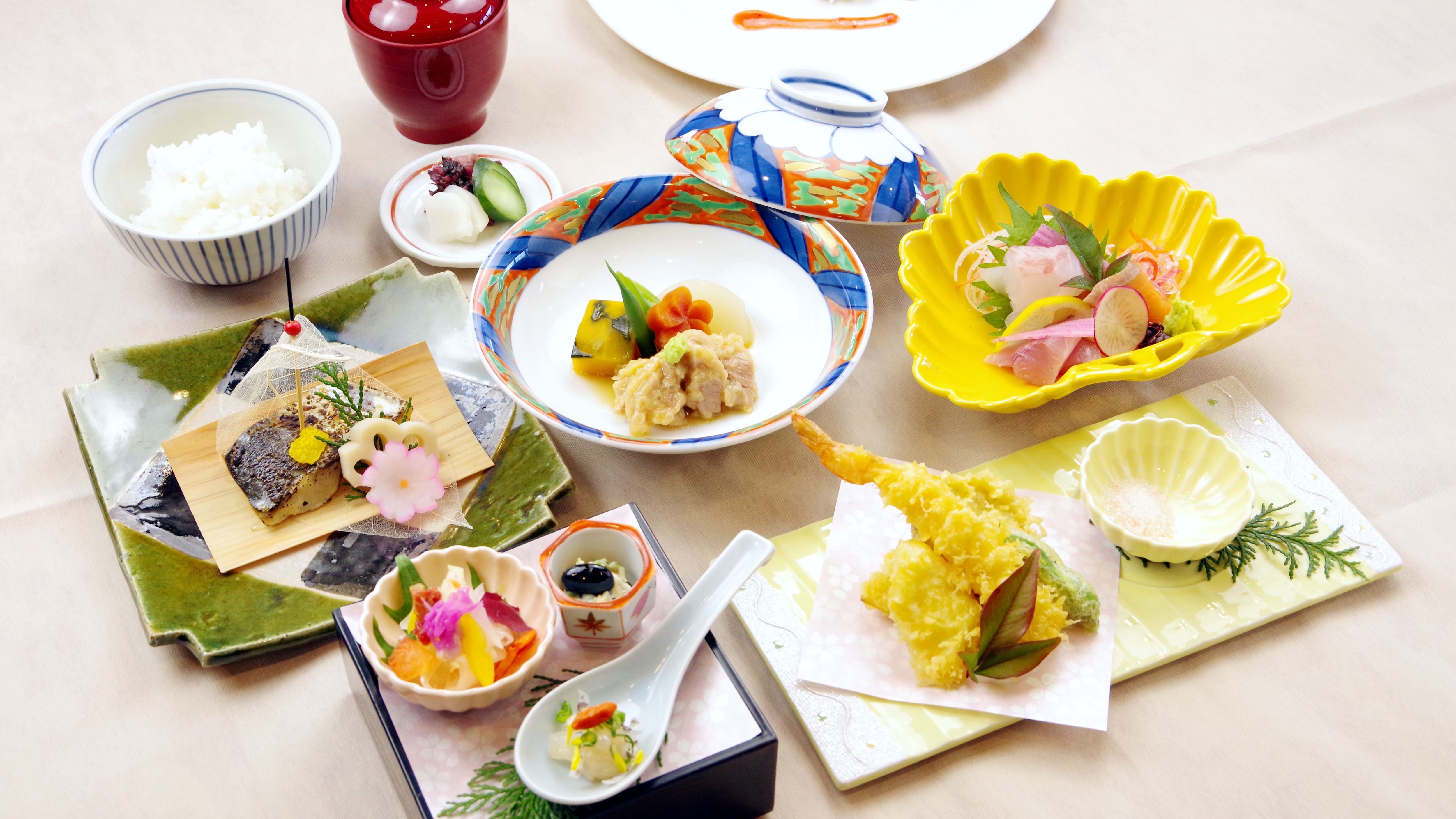 Kaiseki theo mùa