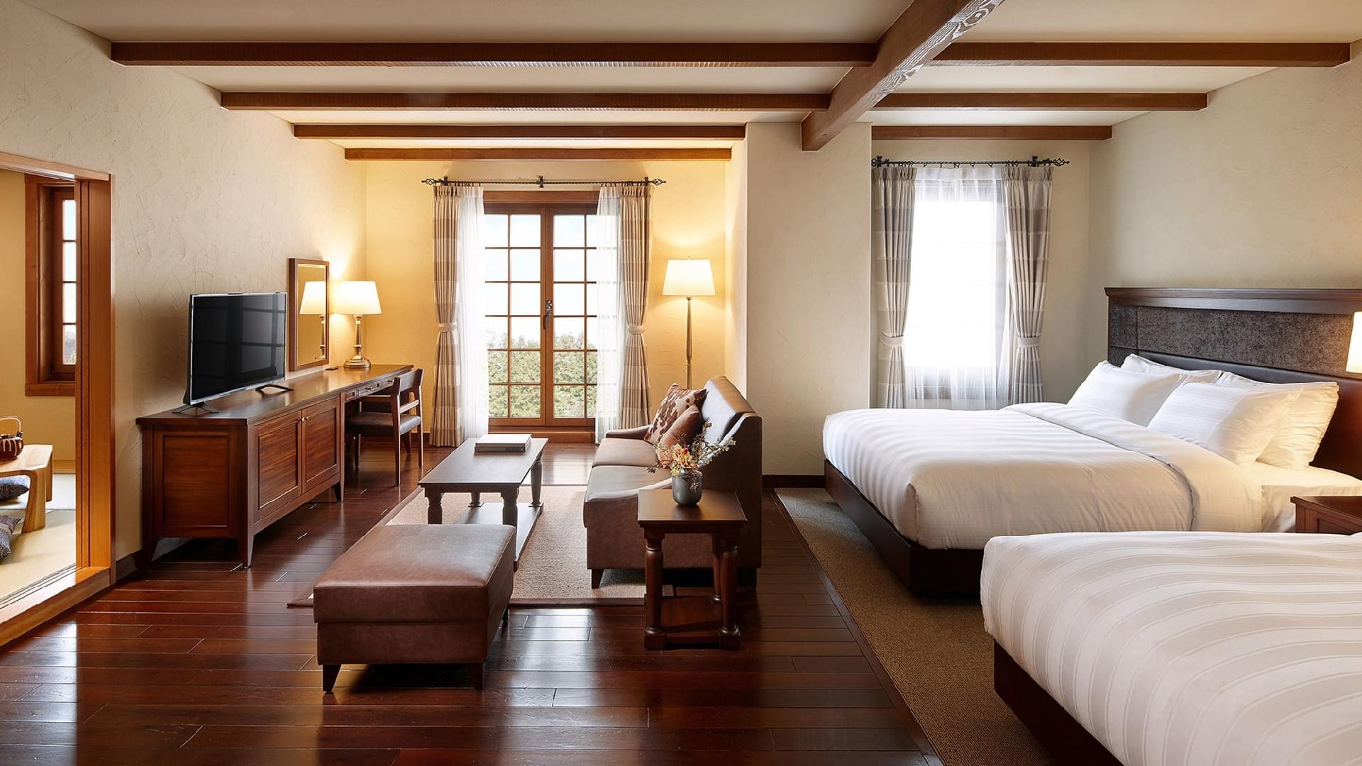 [Tòa nhà nghỉ dưỡng] Deluxe Suite T <2 giường>