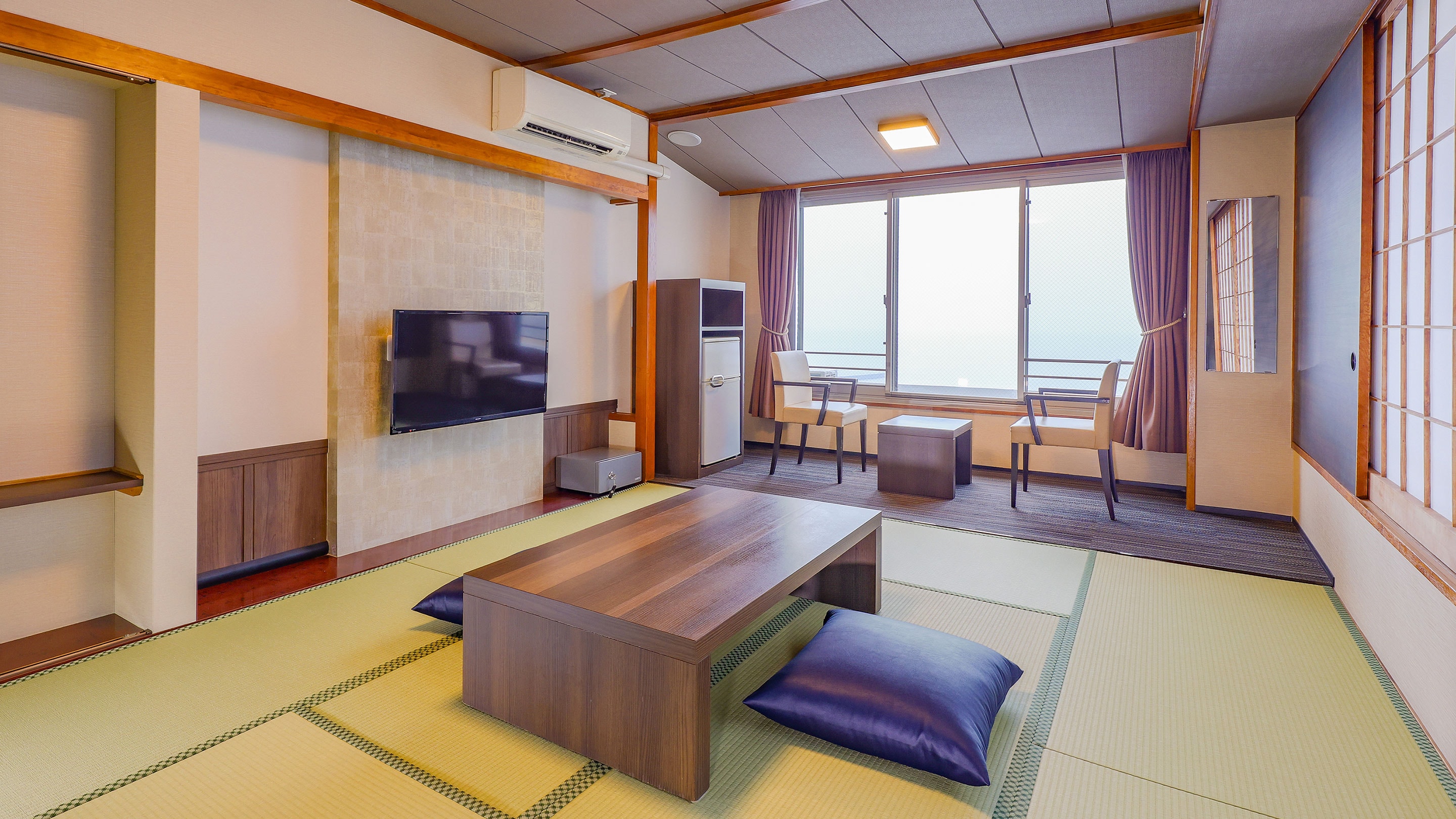 [Non-smoking] Superior Japanese-style room with 10 tatami mats and indoor bath (sea side) *Illustration
