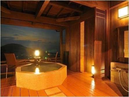 Phòng riêng biệt đặc biệt có bồn tắm ngoài trời "Yume no Mori"