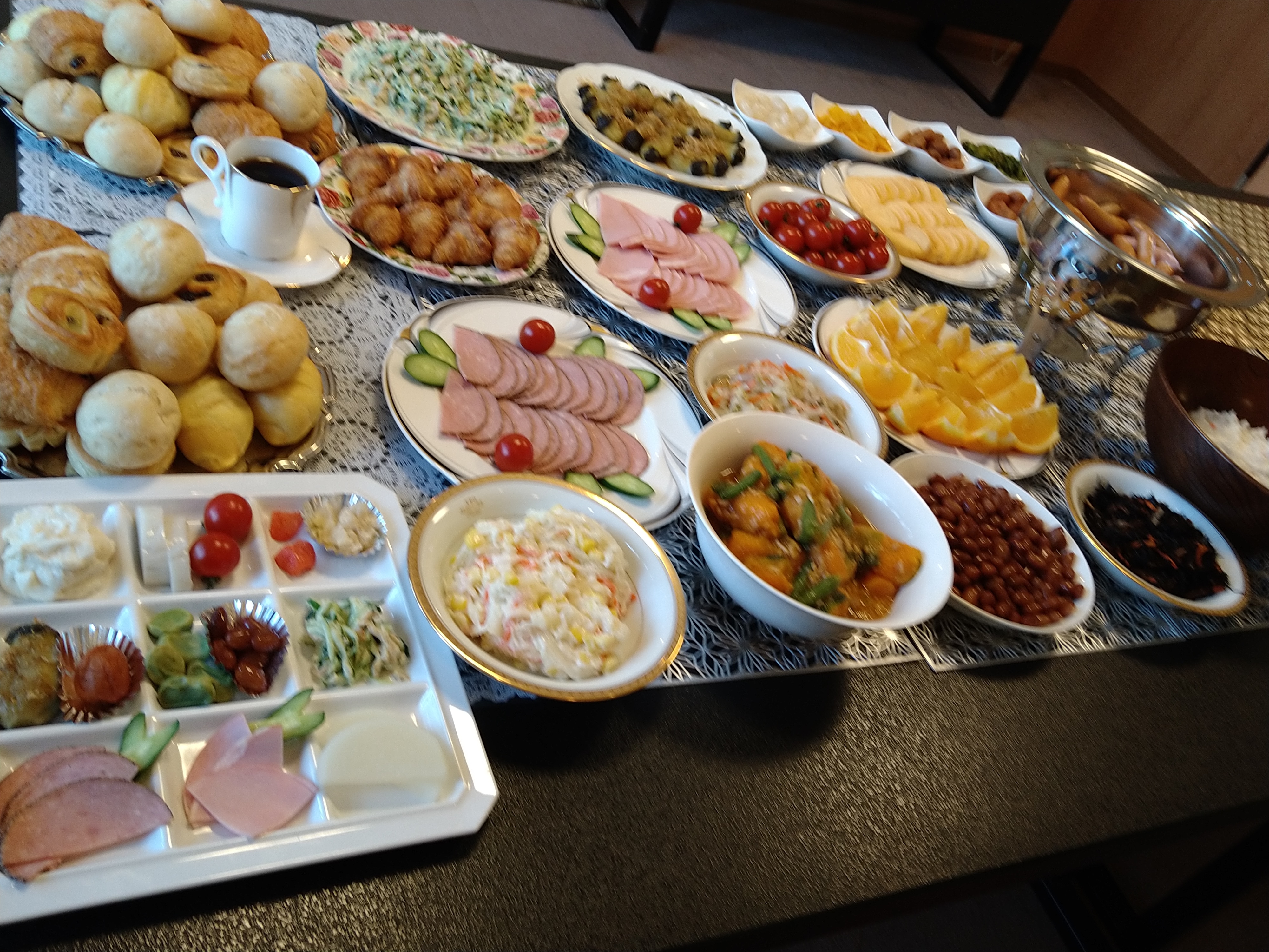 Morning buffet