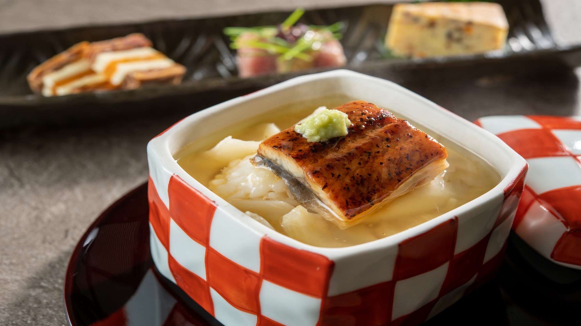 [季節套餐] 日本套餐（2023年秋季）鰻魚和大河玉町蟲