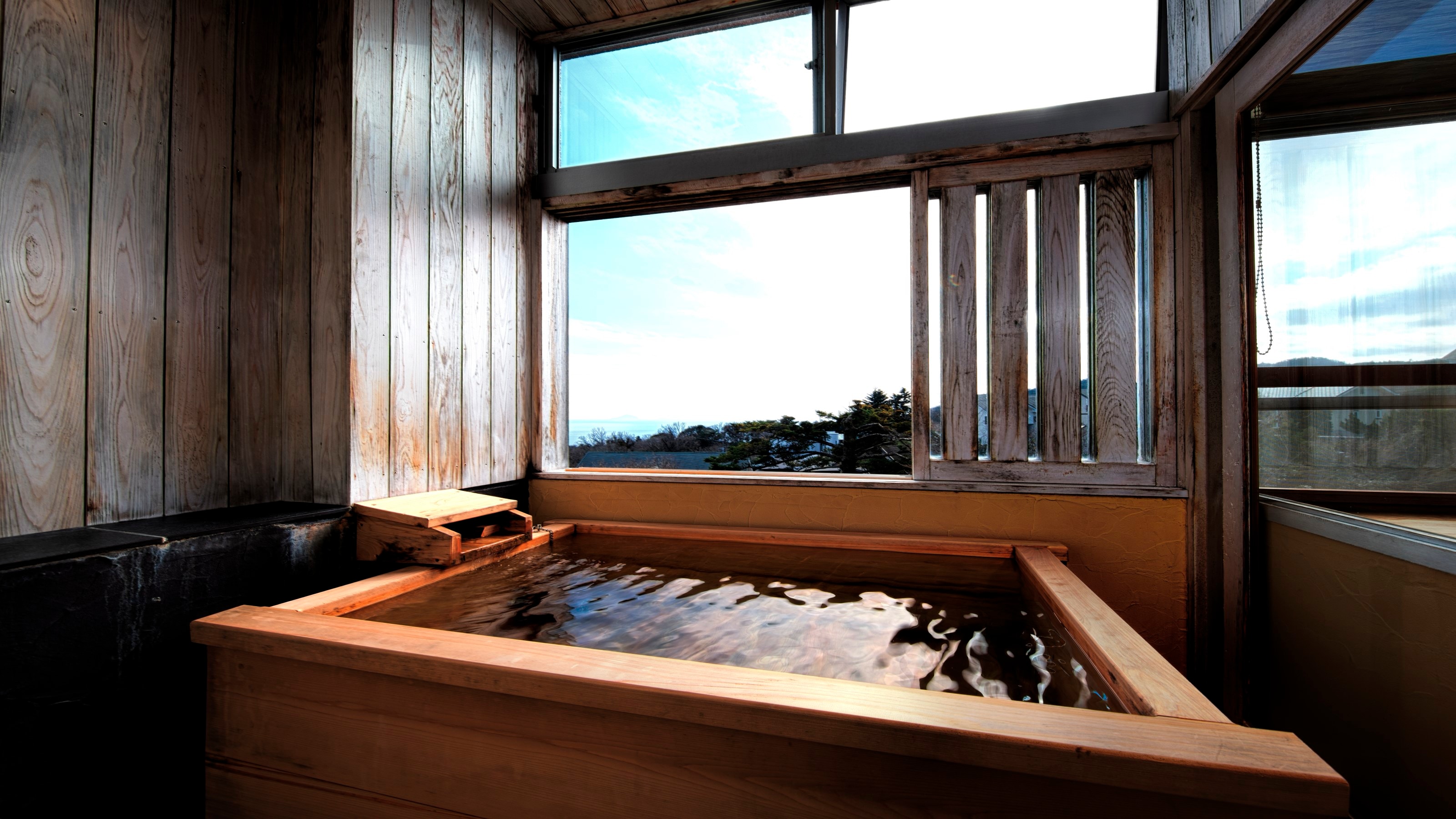 Japanese-style room with 8 tatami mats, open-air bath, non-smoking room, Manzaburo