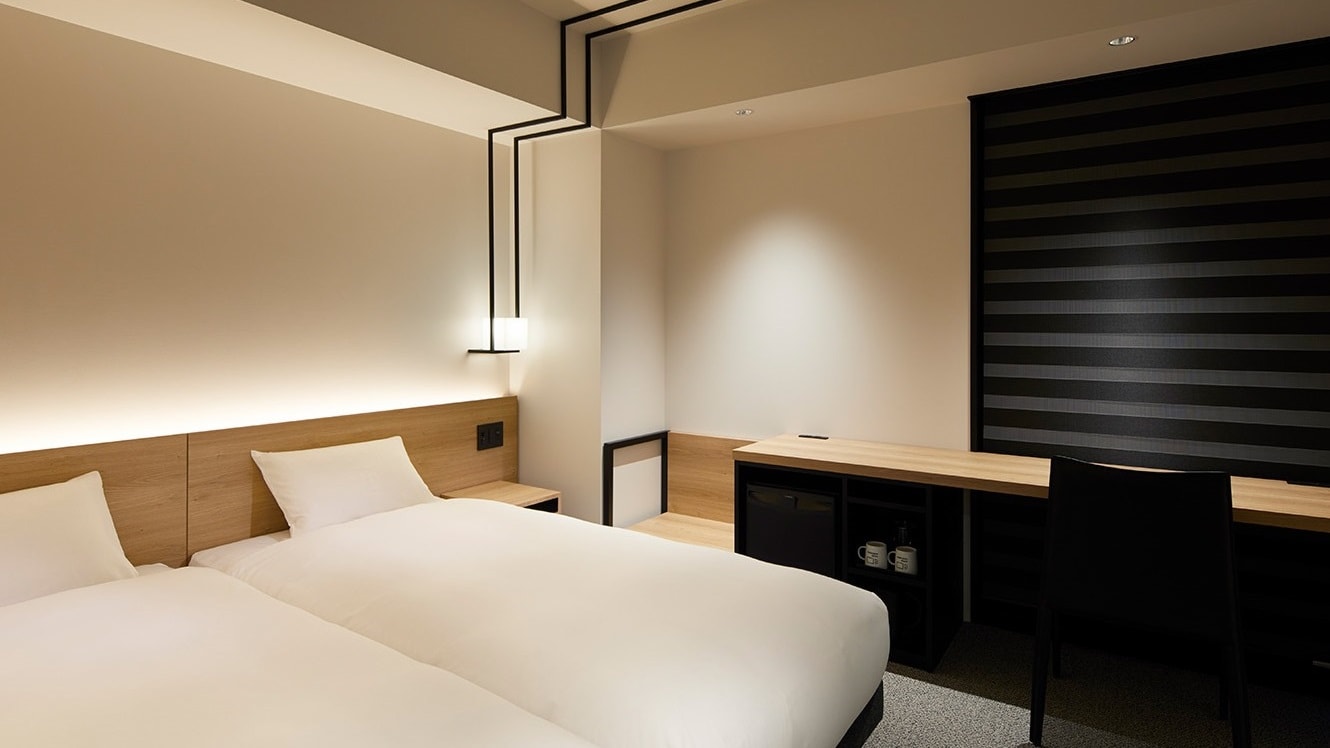 ◆ Standard Twin ◆ 17 sqm [Bed width 100 cm & times; 2]