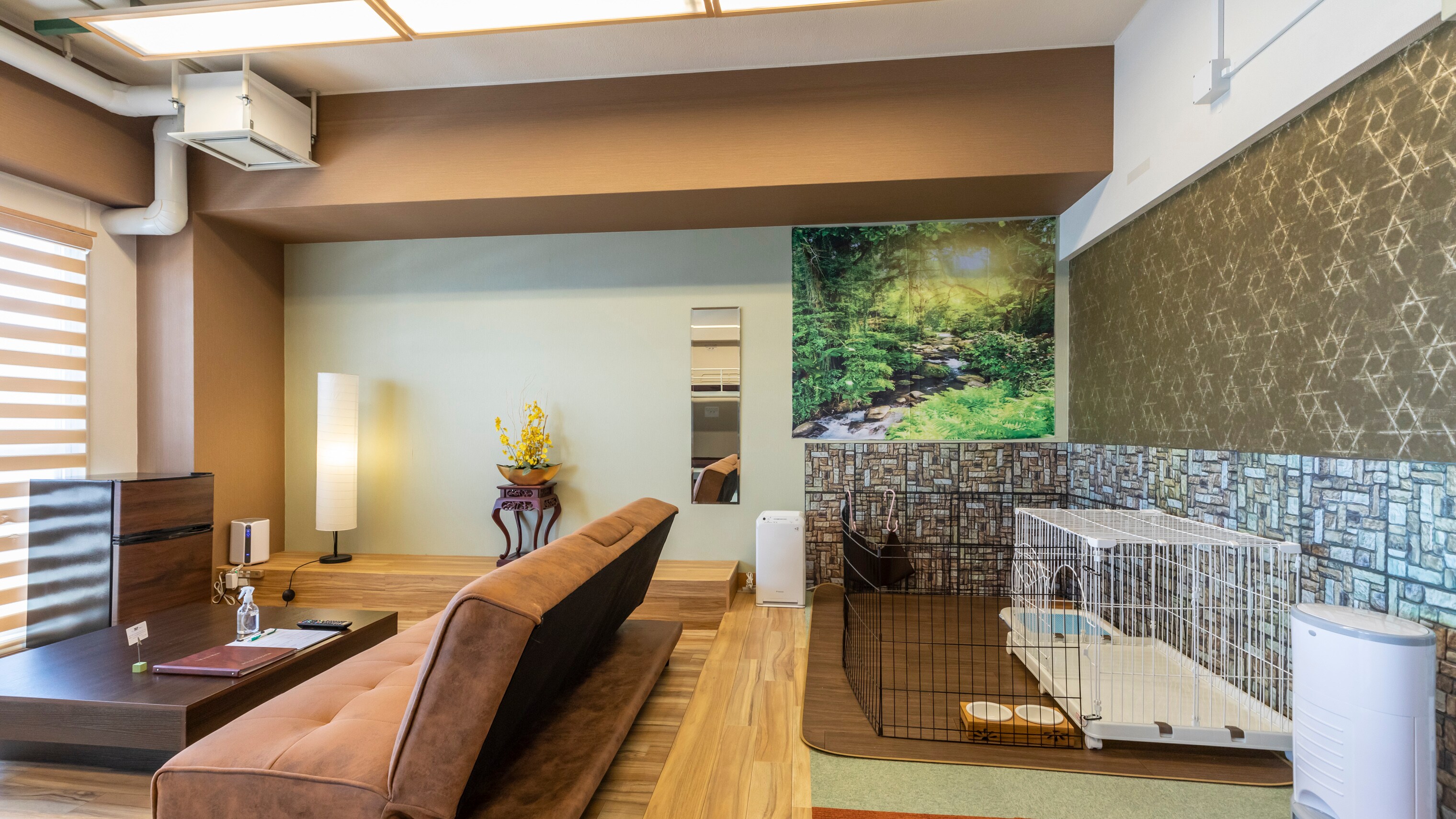 [Non-smoking] Dog-friendly family room for 1 to 6 people (bunk beds) (shared bathroom and toilet)