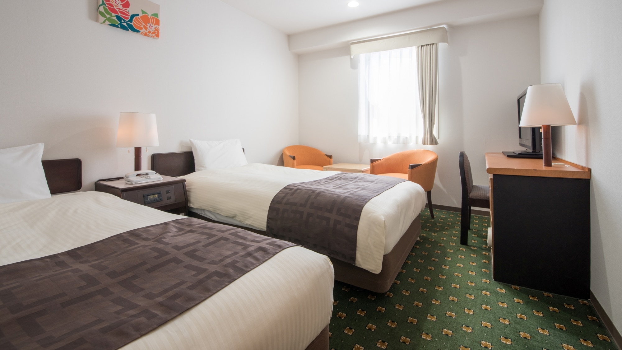 [Twin room] 17 square meters / 110 cm wide bed