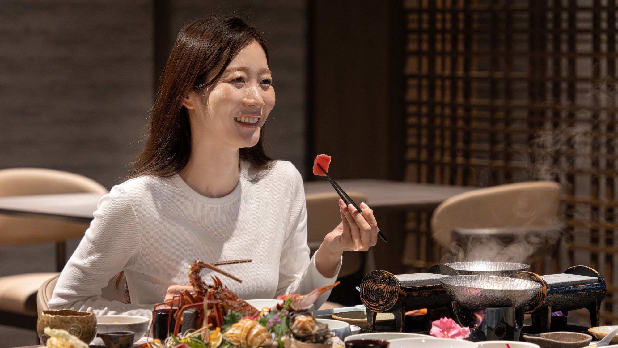 Gensen Ichizu Minami Izu - รูปภาพการรับประ ทานอาหาร