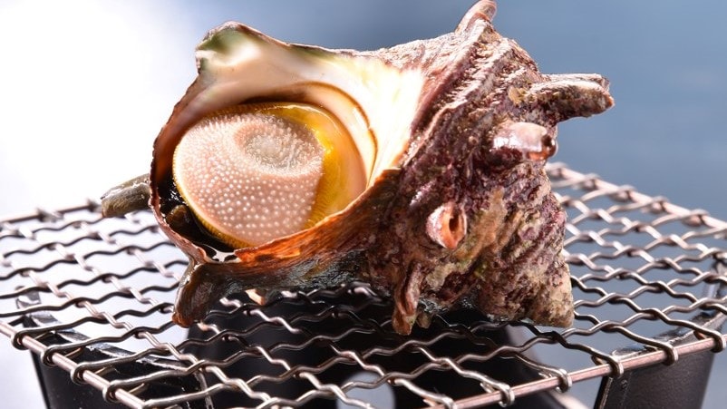 Dinner example (pot-roasted turban shell)